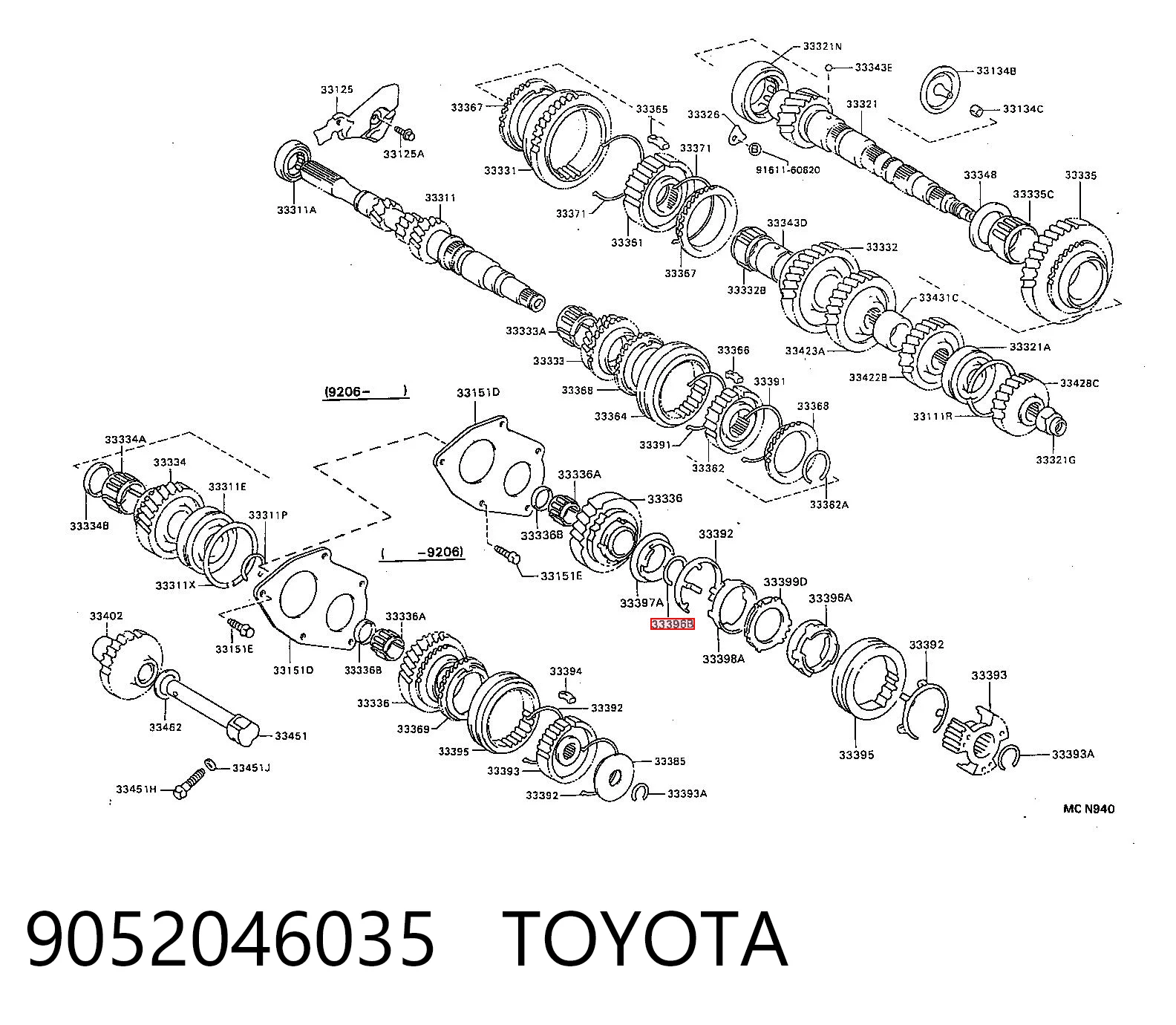 9052046035 Toyota