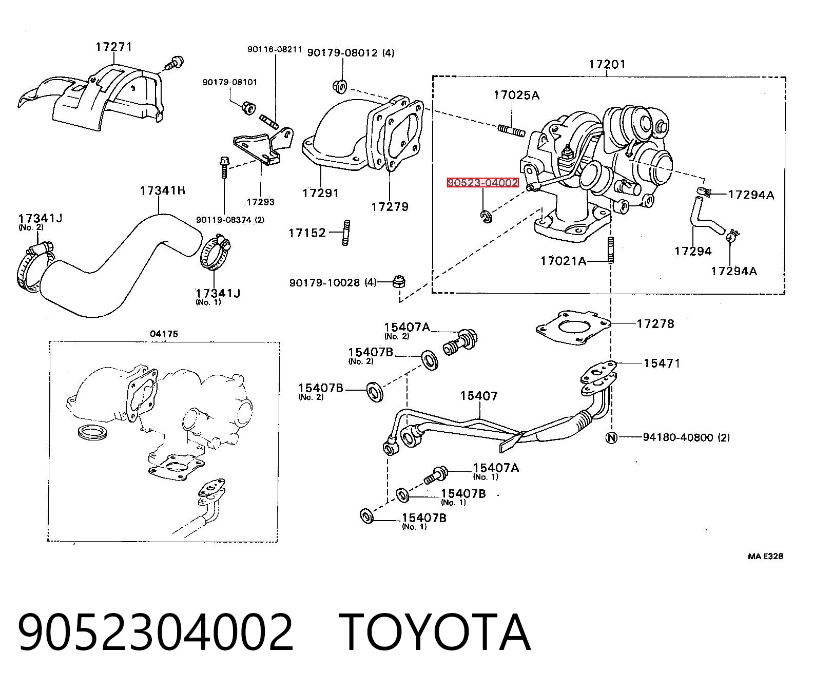 9052304002 Toyota
