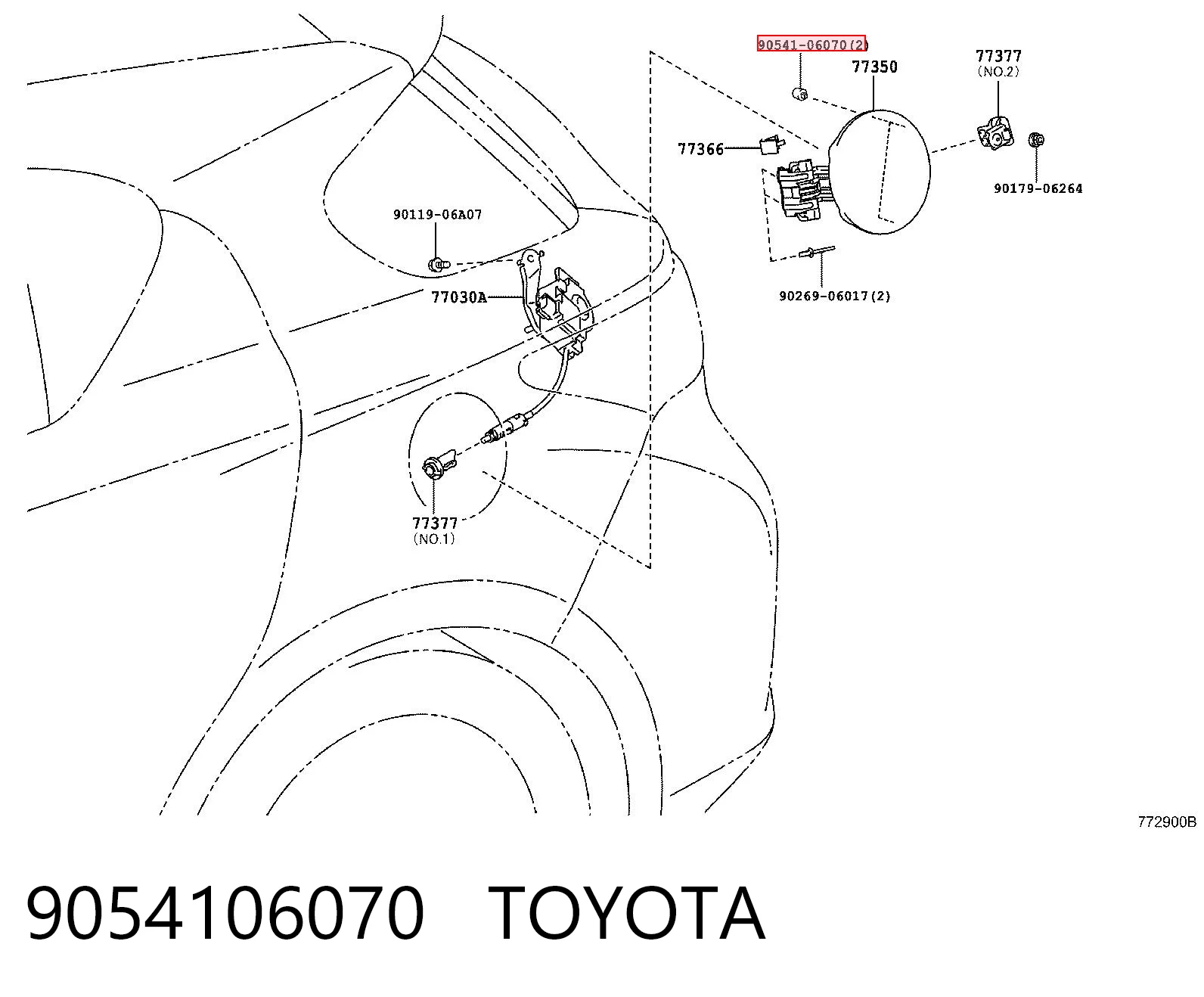 9054106070 Toyota
