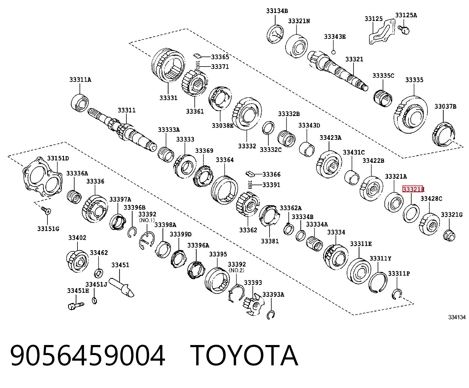 9056459004 Toyota