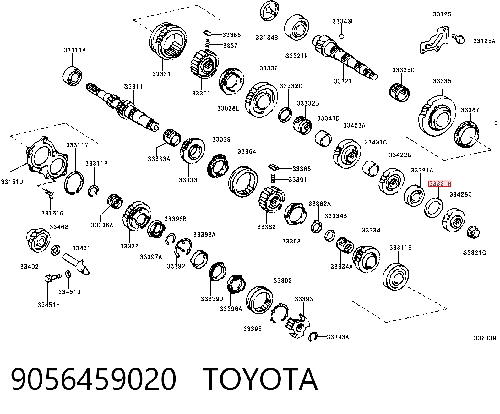 9056459020 Toyota