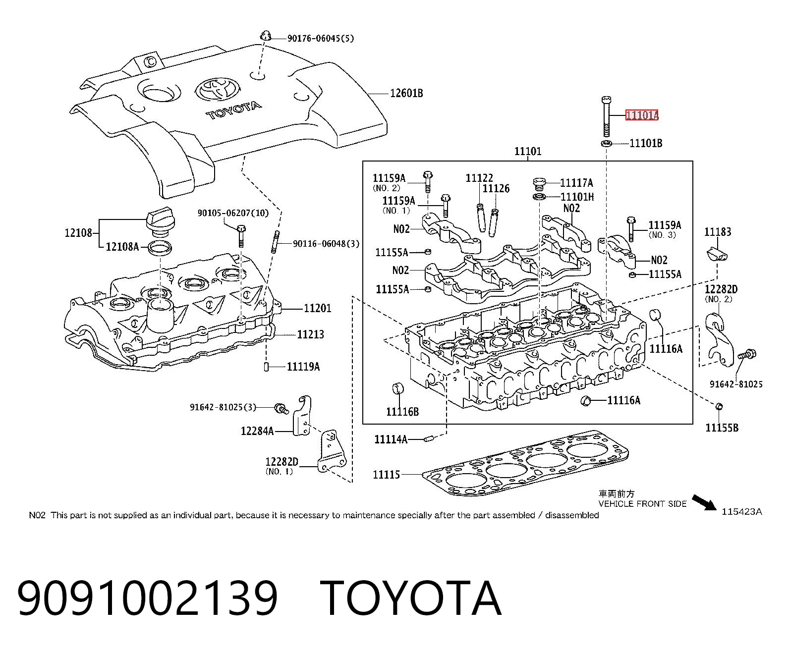 9091002139 Toyota
