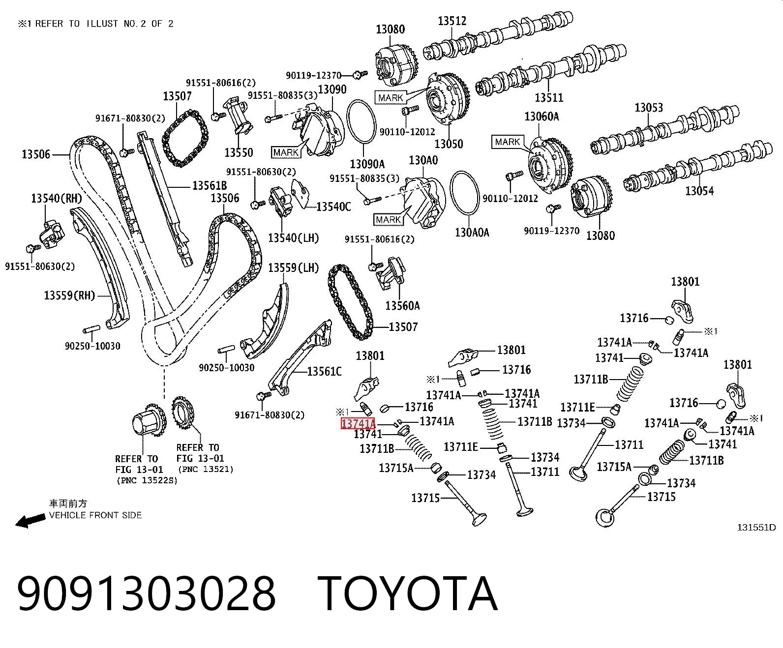 9091303028 Toyota