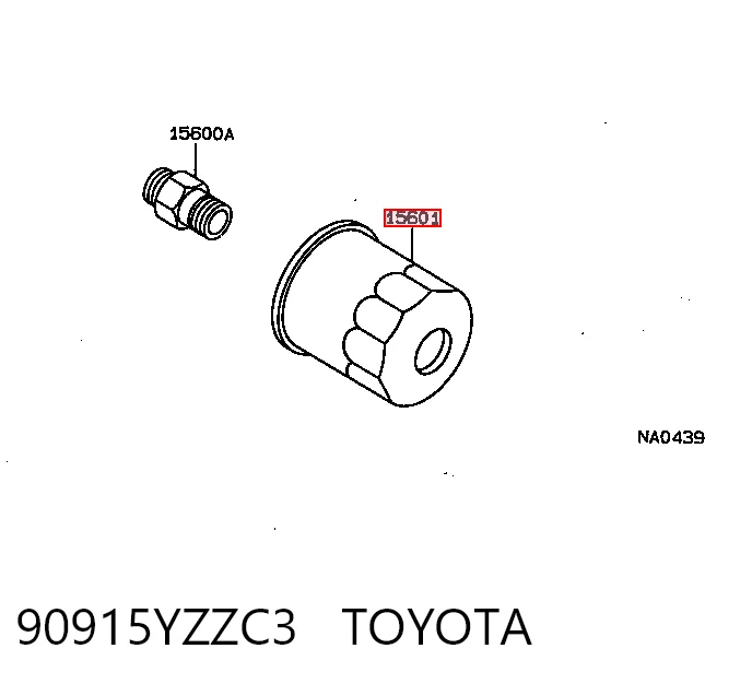 90915YZZC3 Toyota