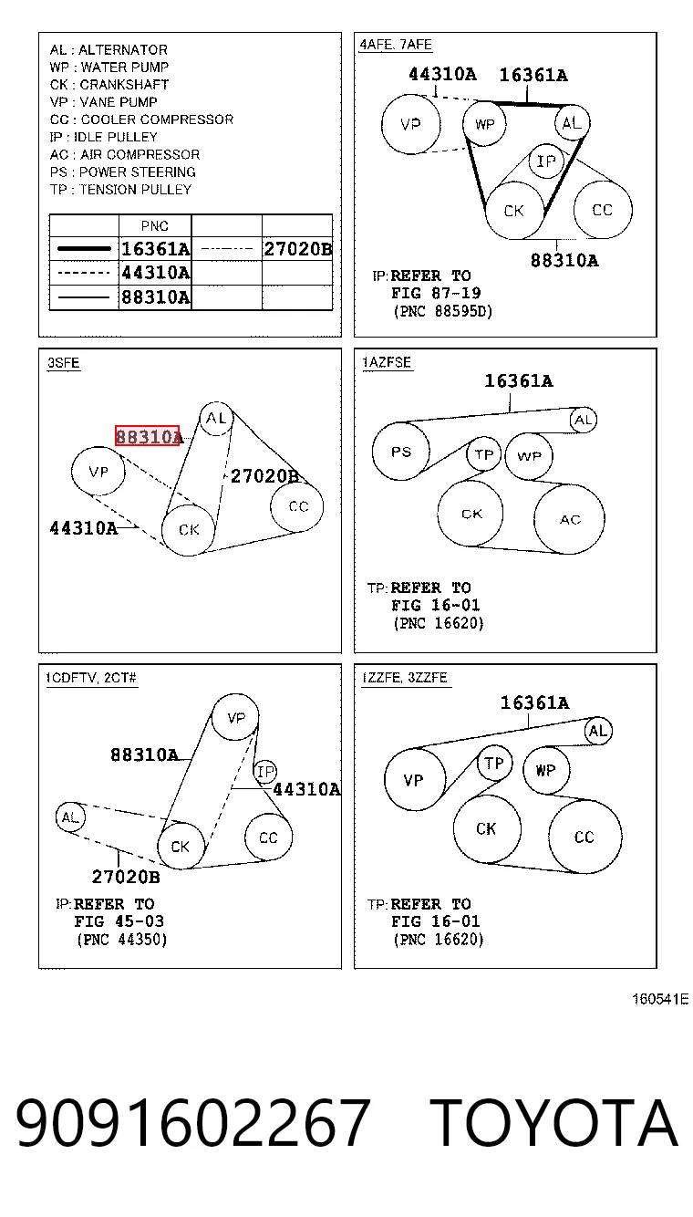 9091602267 Toyota