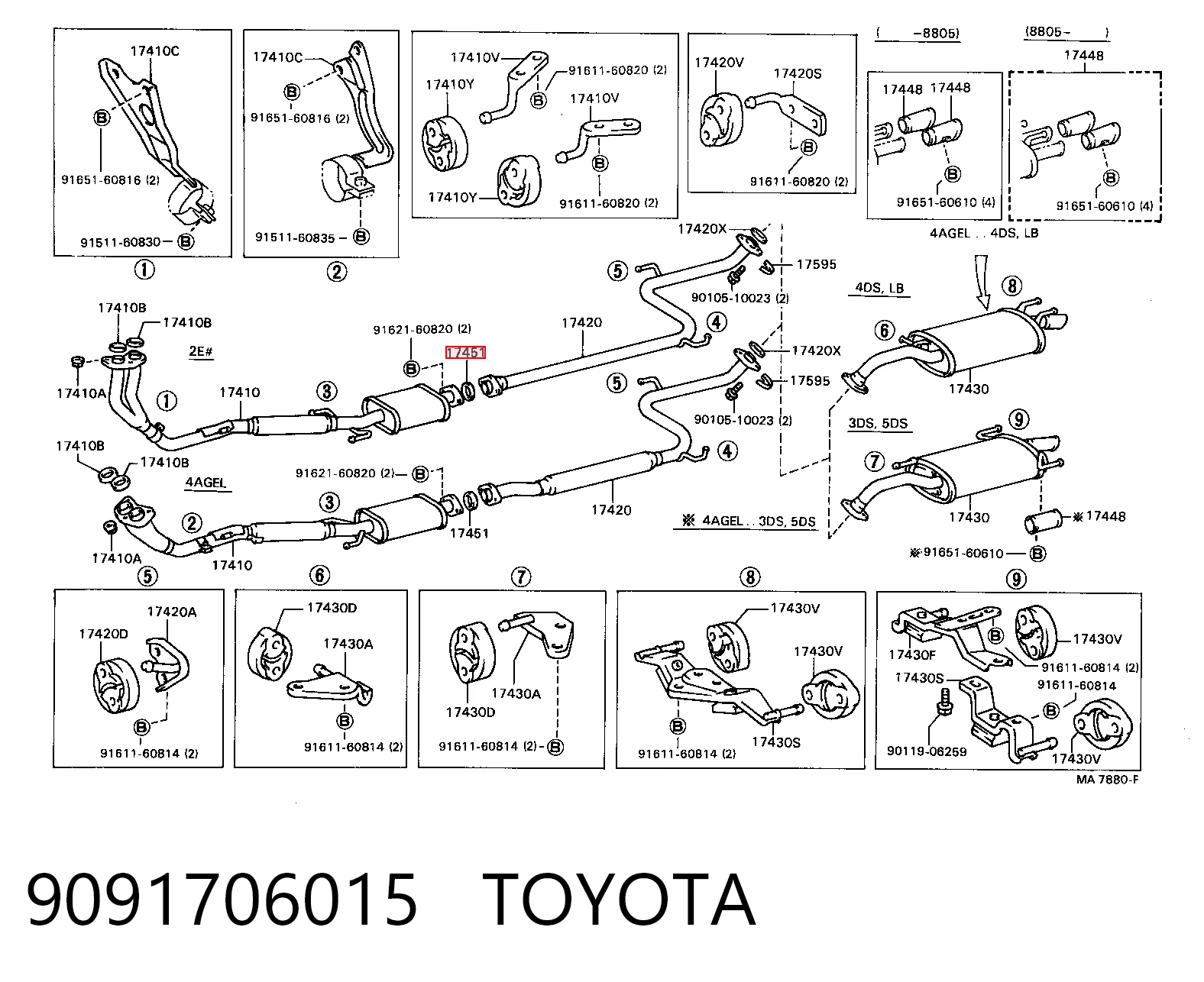 9091706015 Toyota