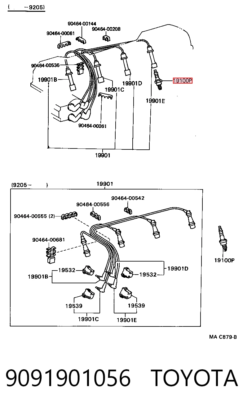 9091901056 Toyota