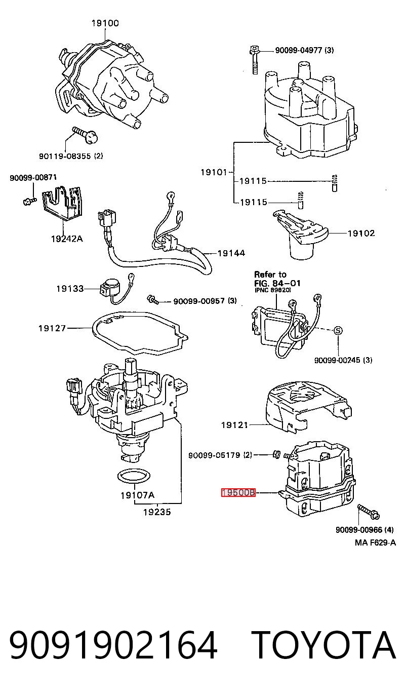 9091902164 Toyota