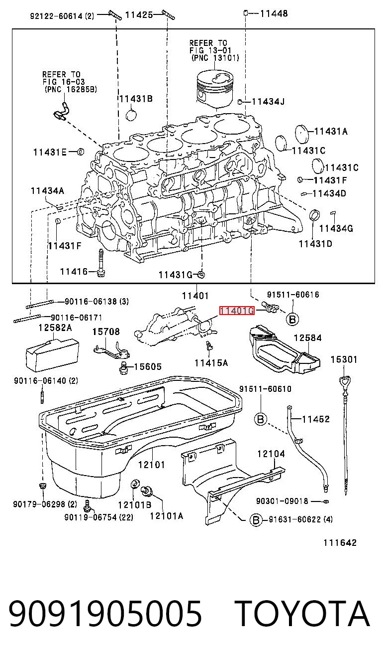 9091905005 Toyota Sensor de posição (de revoluções) de cambota