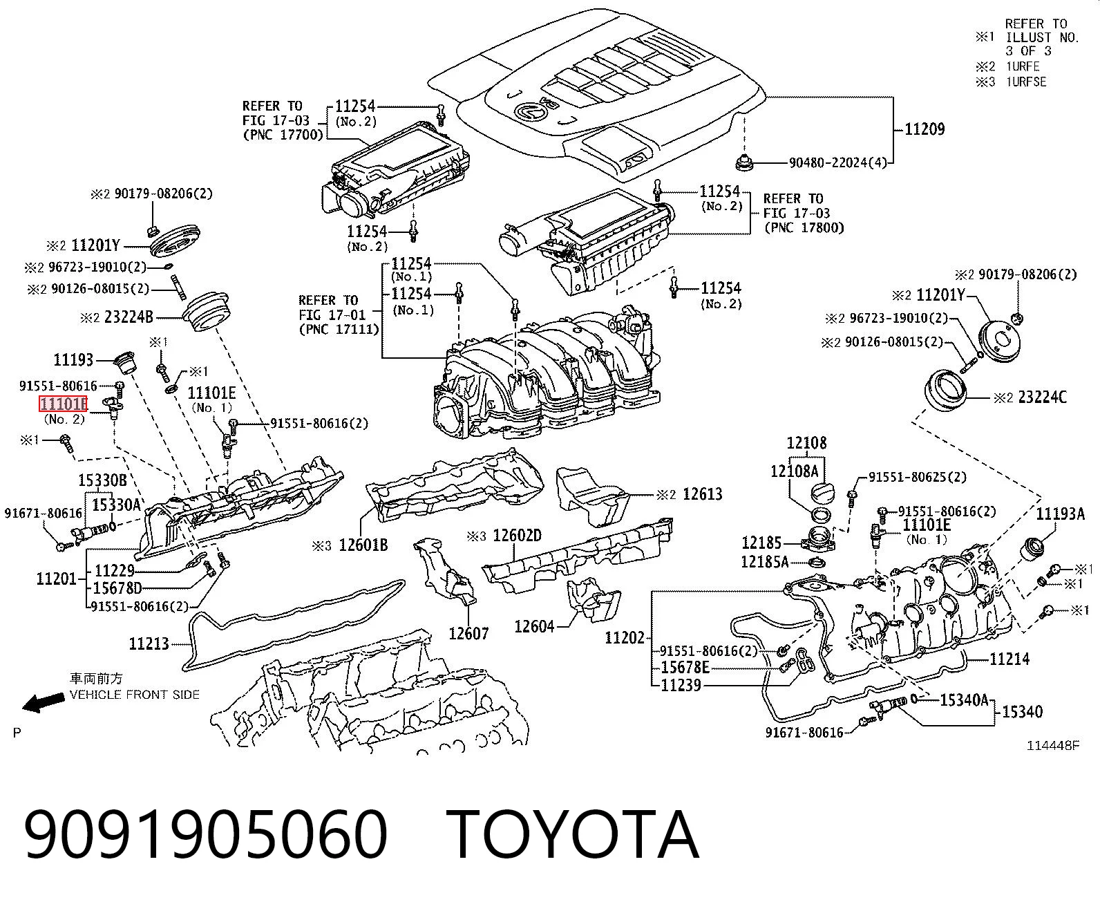 9091905060 Toyota Sensor de posição da árvore distribuidora