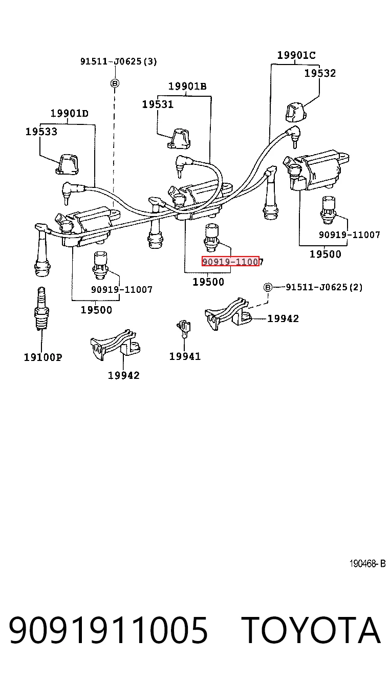 9091911005 Toyota