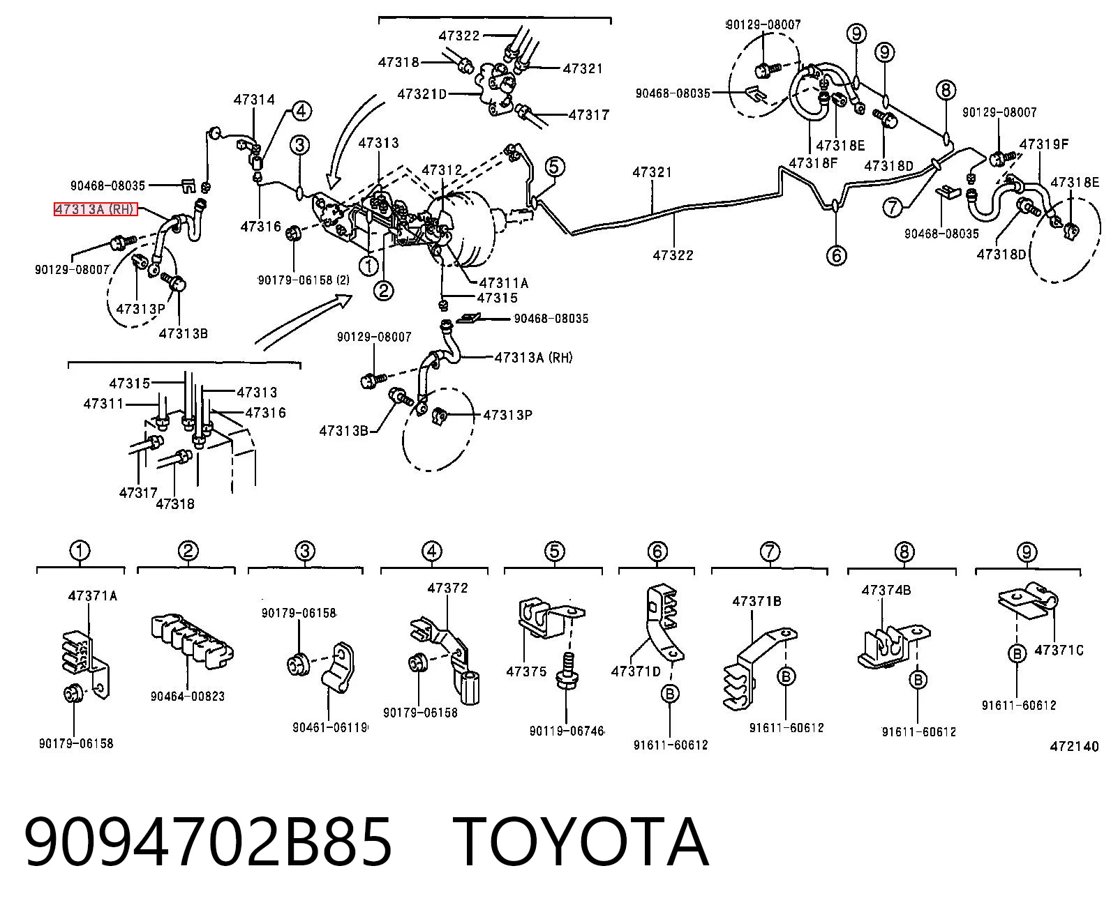 9094702B85 Toyota