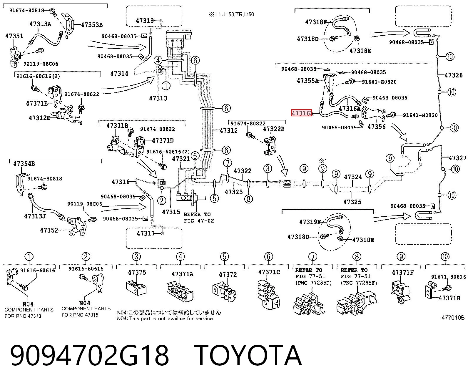 9094702G18 Toyota