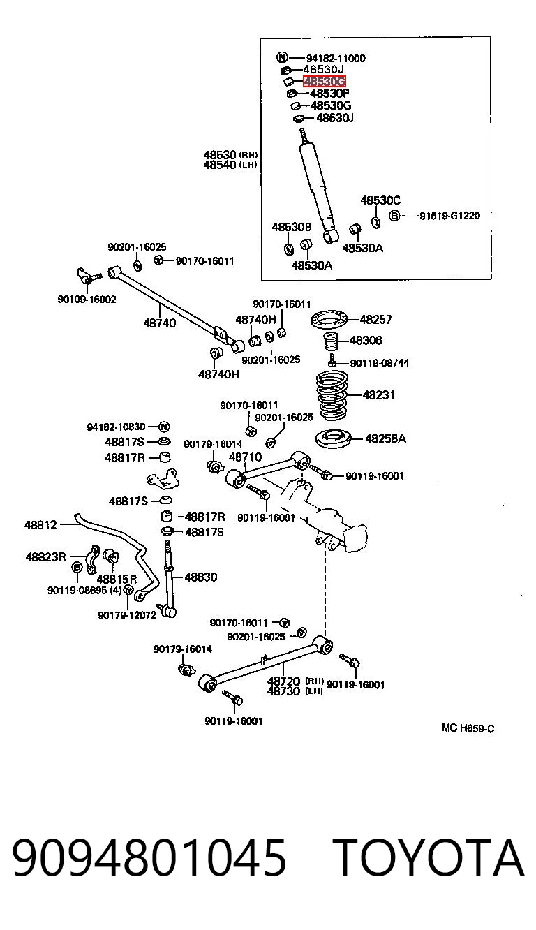 9094801045 Toyota