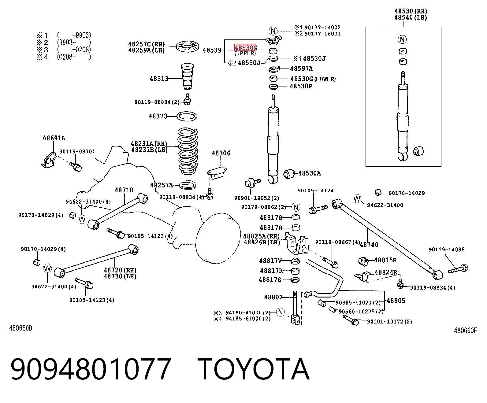 9094801077 Toyota