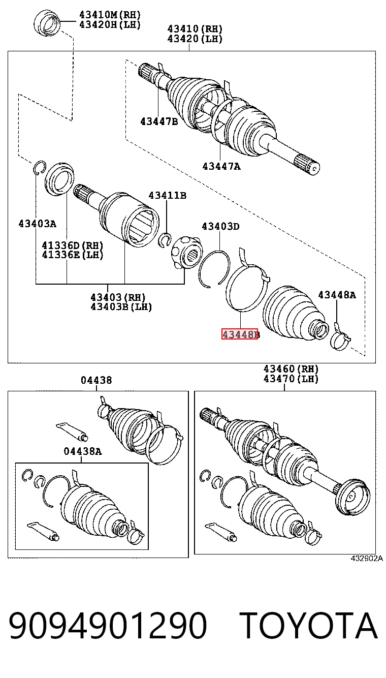 9094901290 Toyota