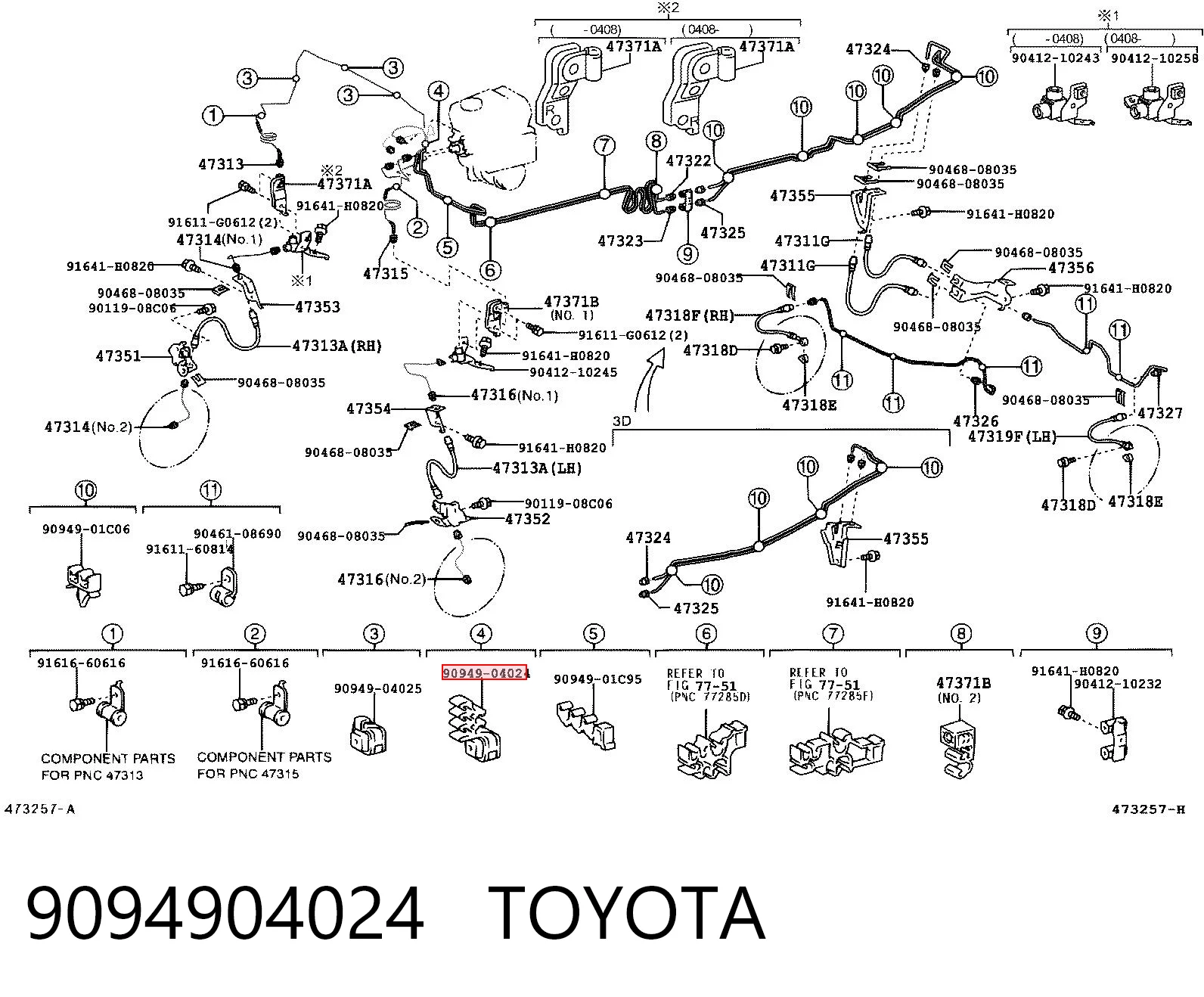 9094904024 Toyota