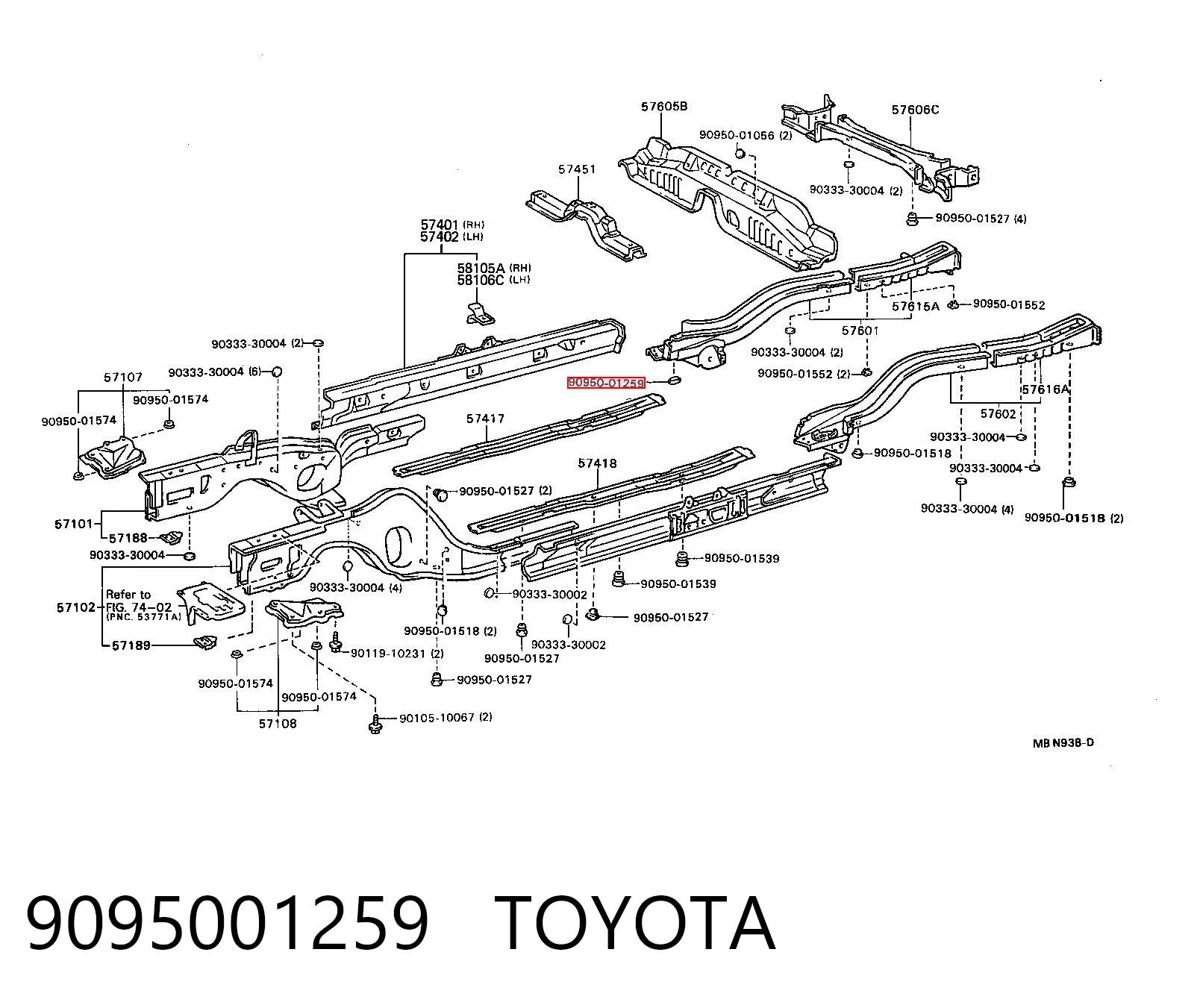 Tampão de fundo de carroçaria Toyota Corolla E21 ao melhor preço