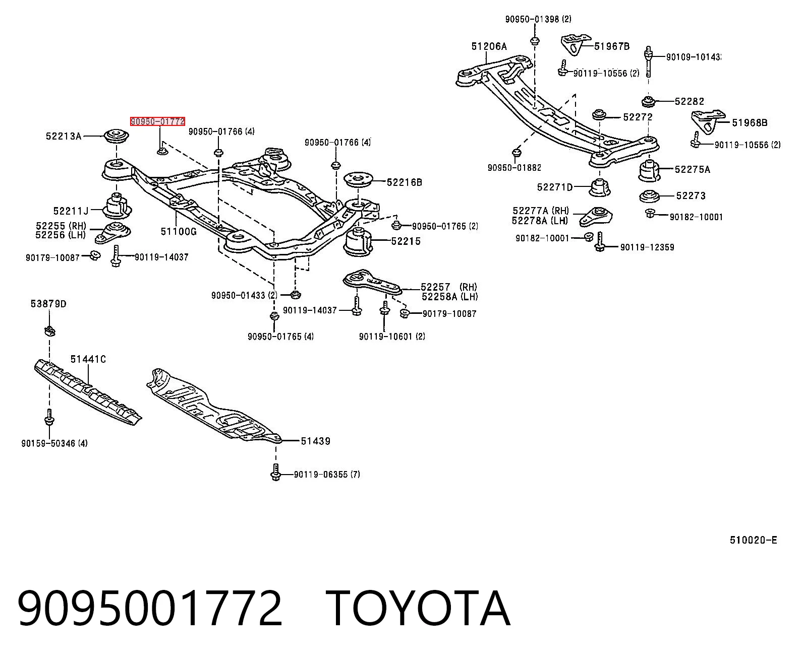 9095001772 Toyota