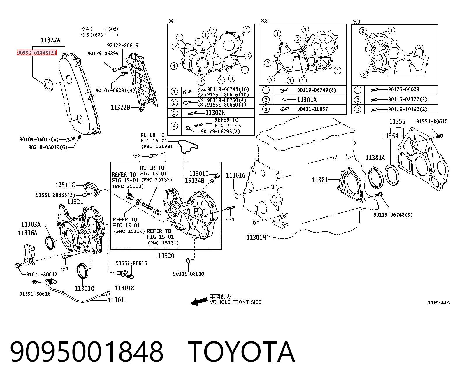 9095001848 Toyota