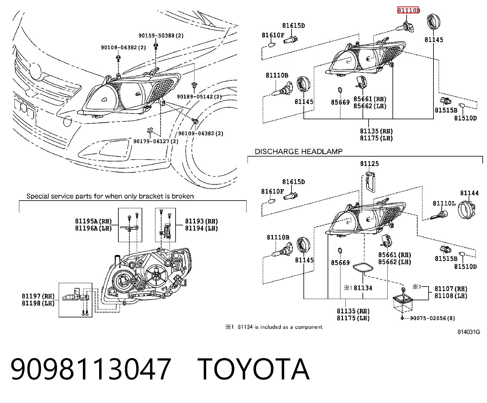 9098113047 Toyota