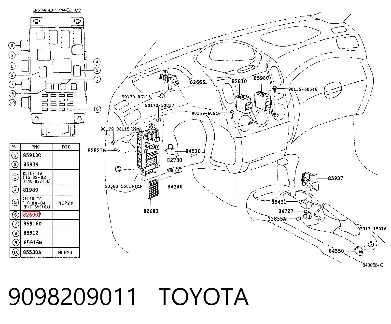 9098209011 Toyota