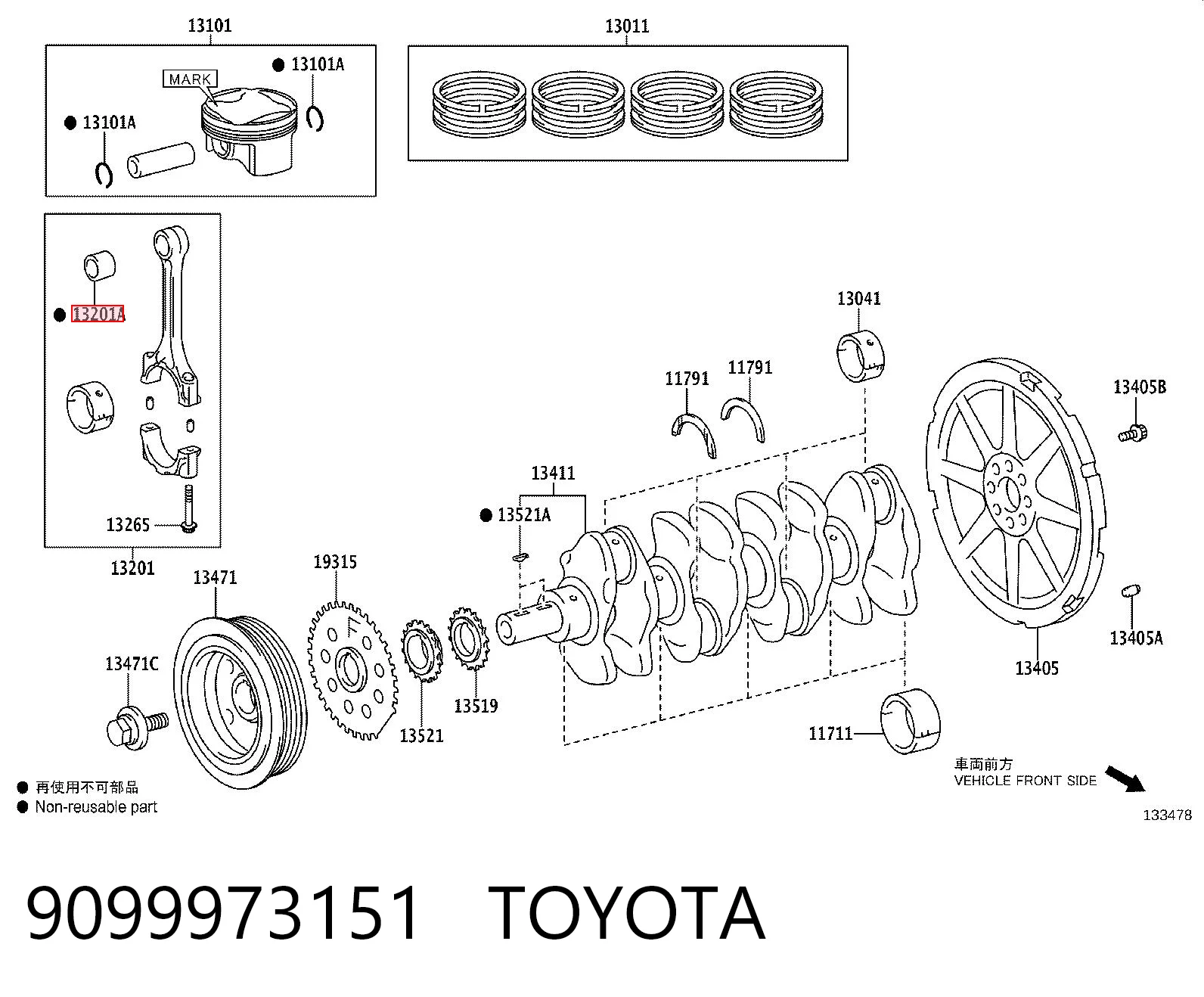 9099973151 Toyota