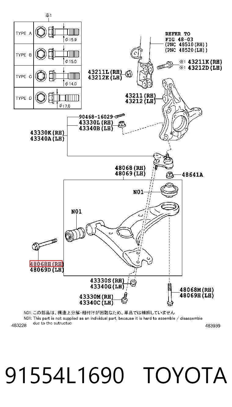 91554L1690 Toyota