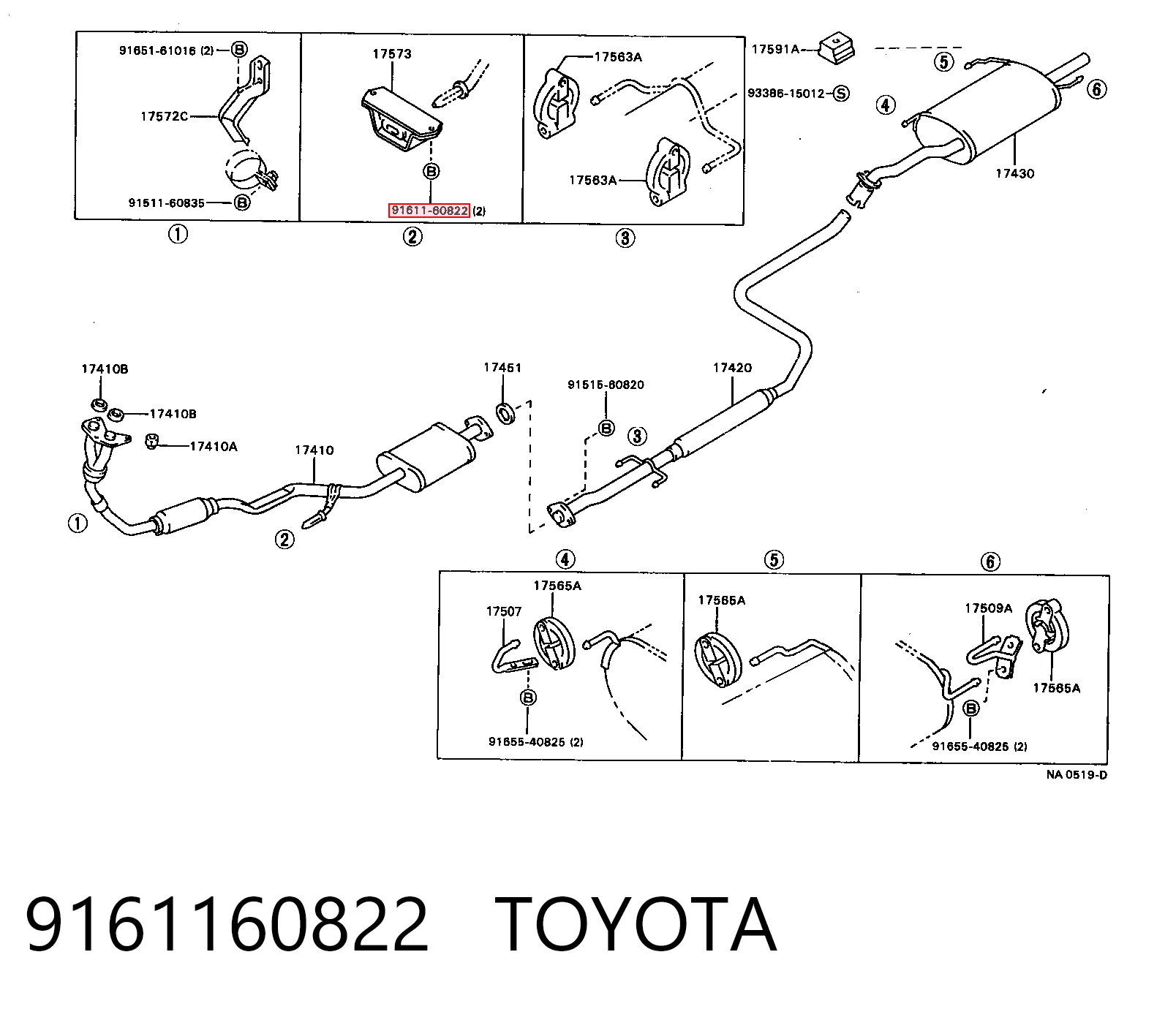9161160822 Toyota