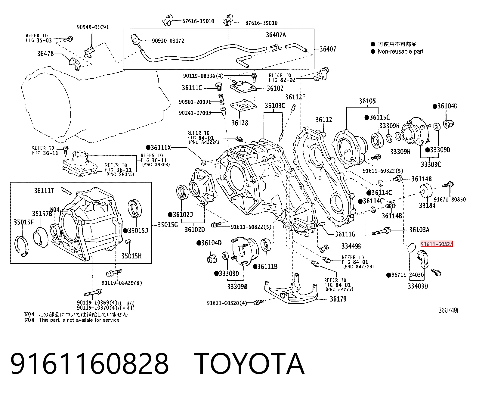 9161160828 Toyota