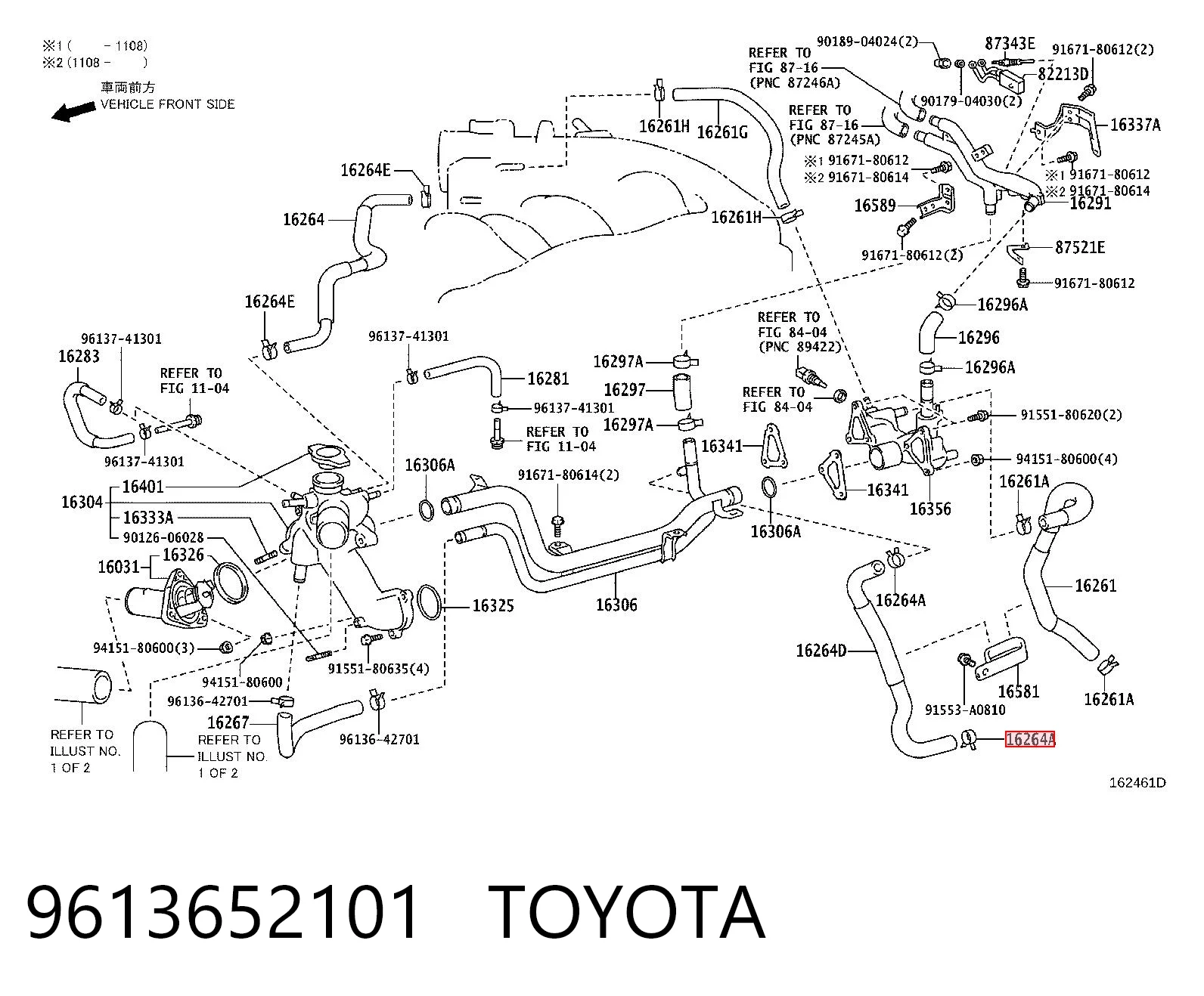 9613652101 Toyota