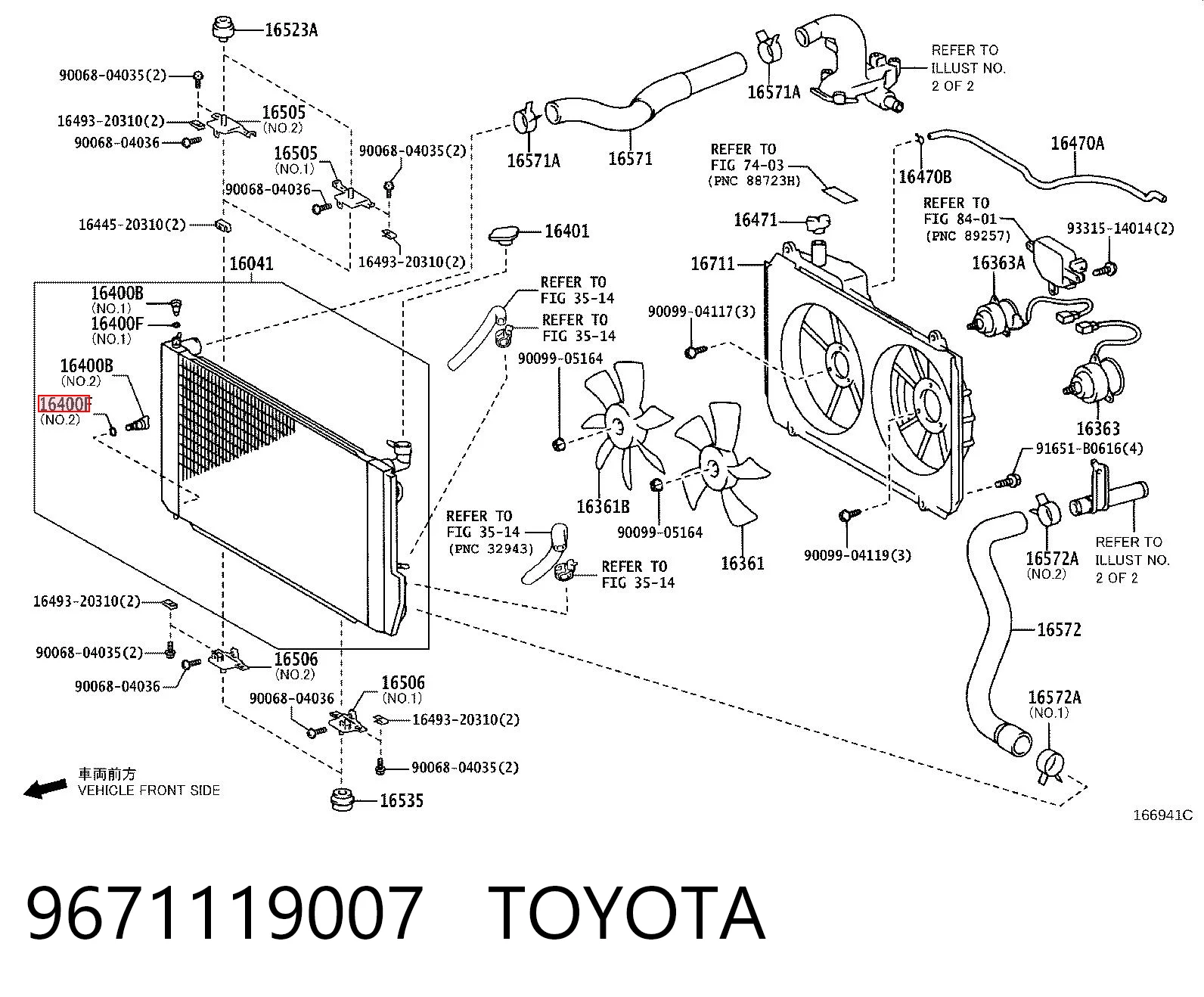 9671119007 Toyota