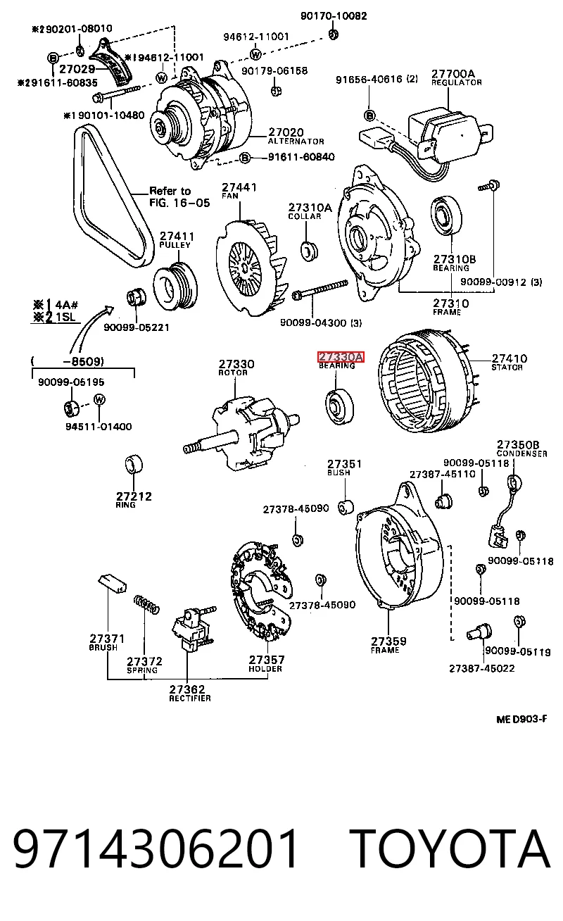 9714306201 Toyota