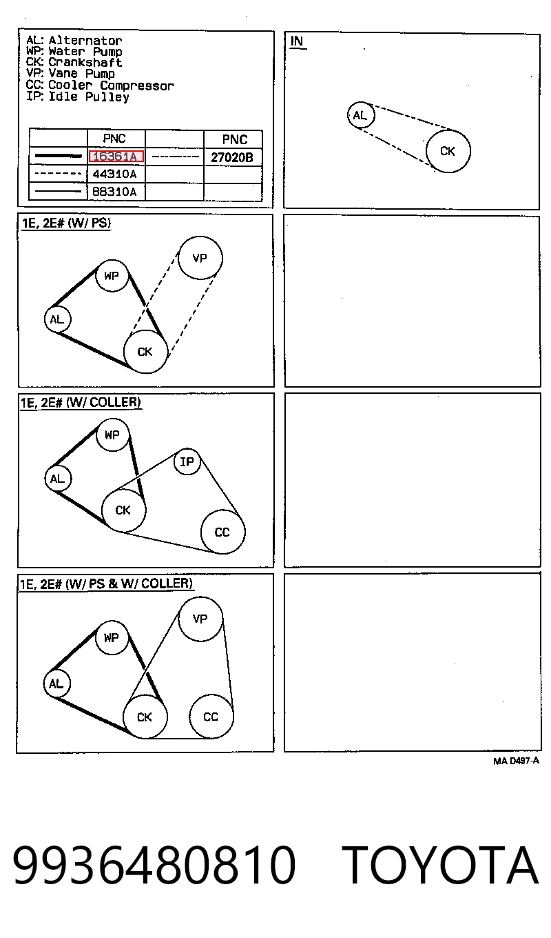 9936480810 Toyota