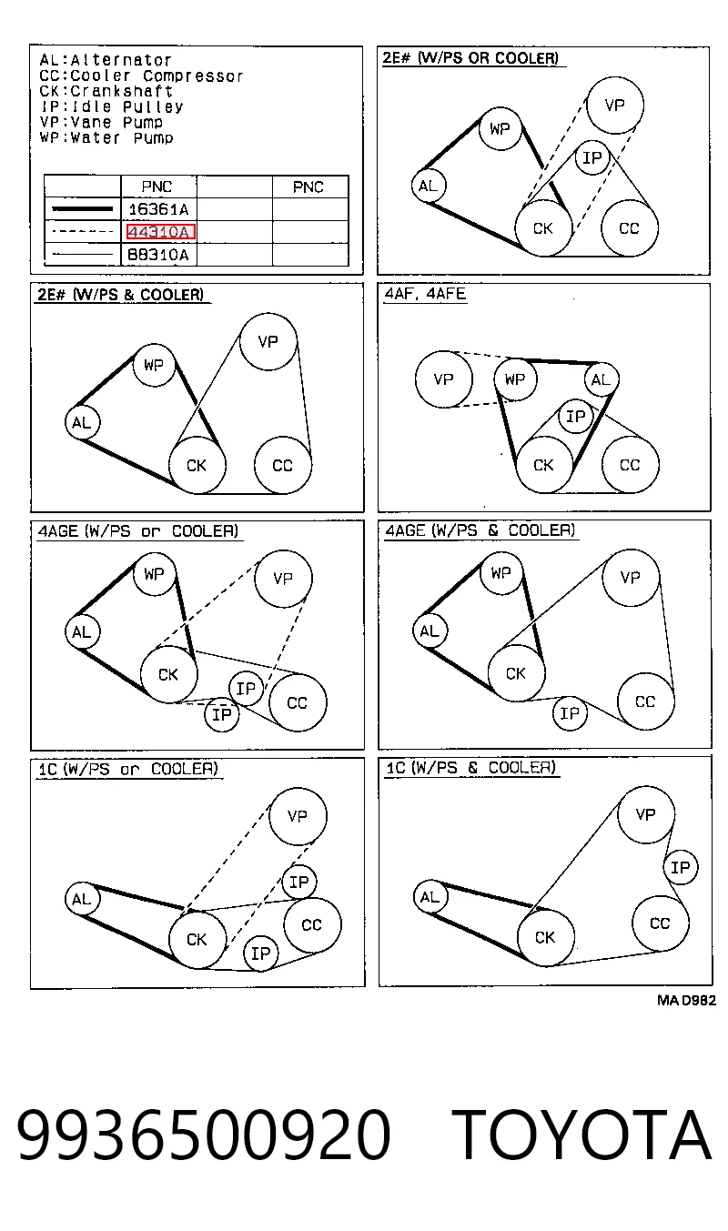 Compre 0009932496 Mercedes Correia dos conjuntos de transmissão