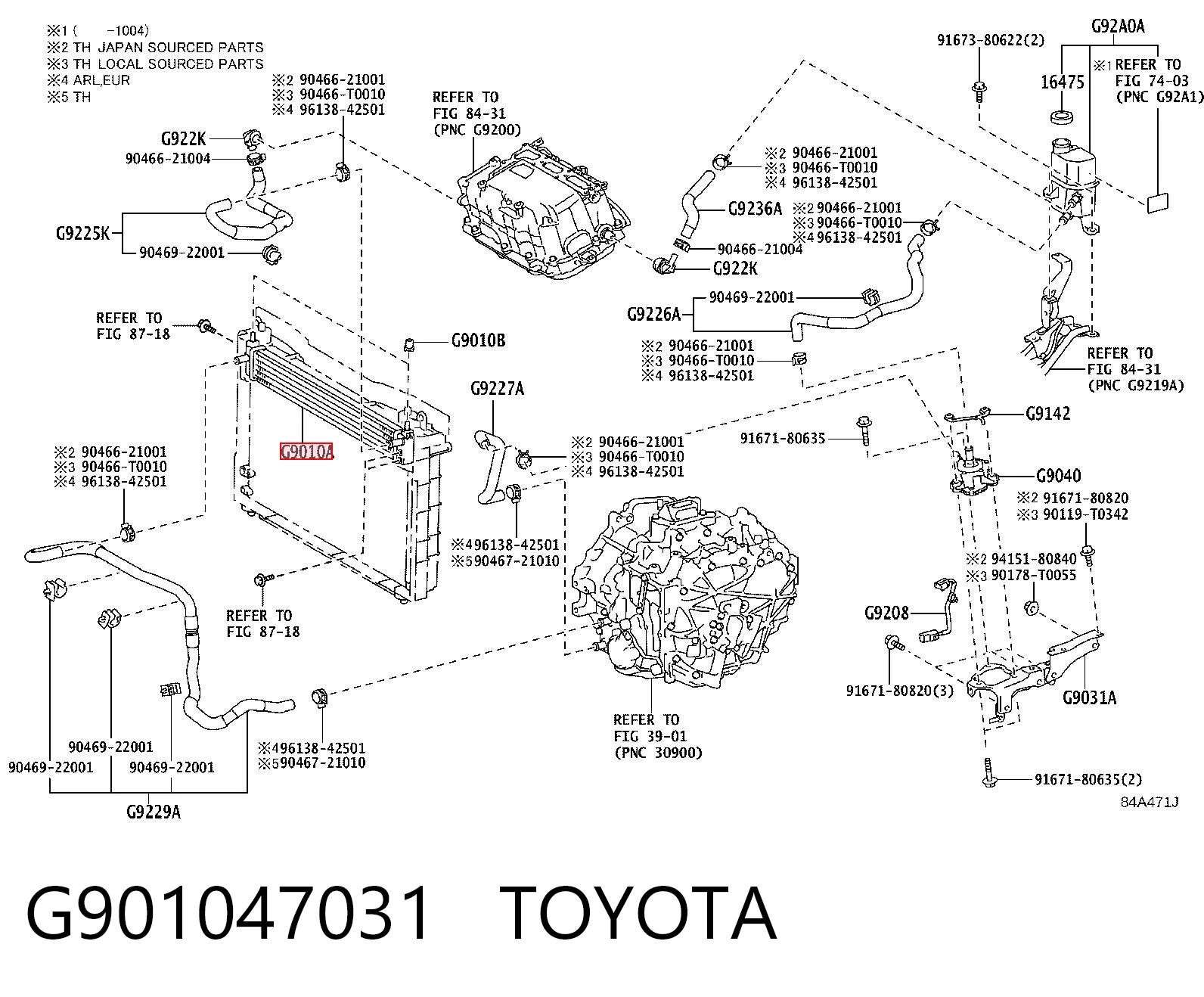G901047031 Toyota