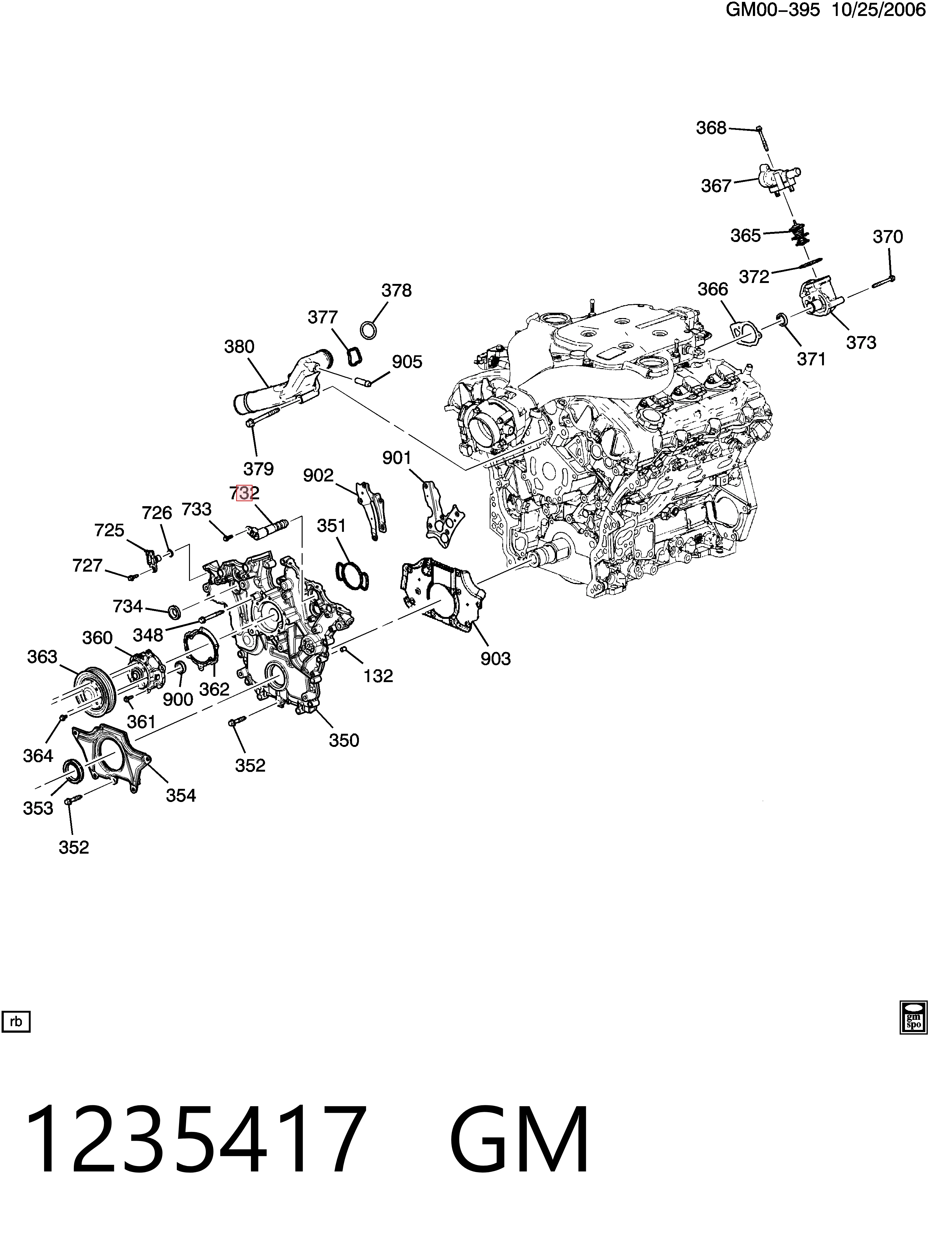 12691050 Peugeot/Citroen Válvula eletromagnética de posição (de fases) da árvore distribuidora