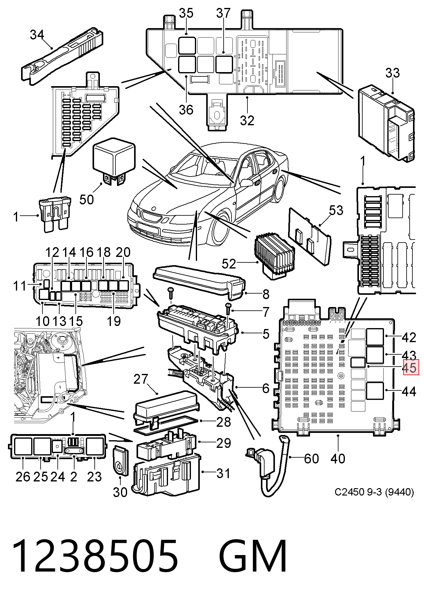 Compre 13266316 Peugeot/Citroen Relê de pisca-pisca