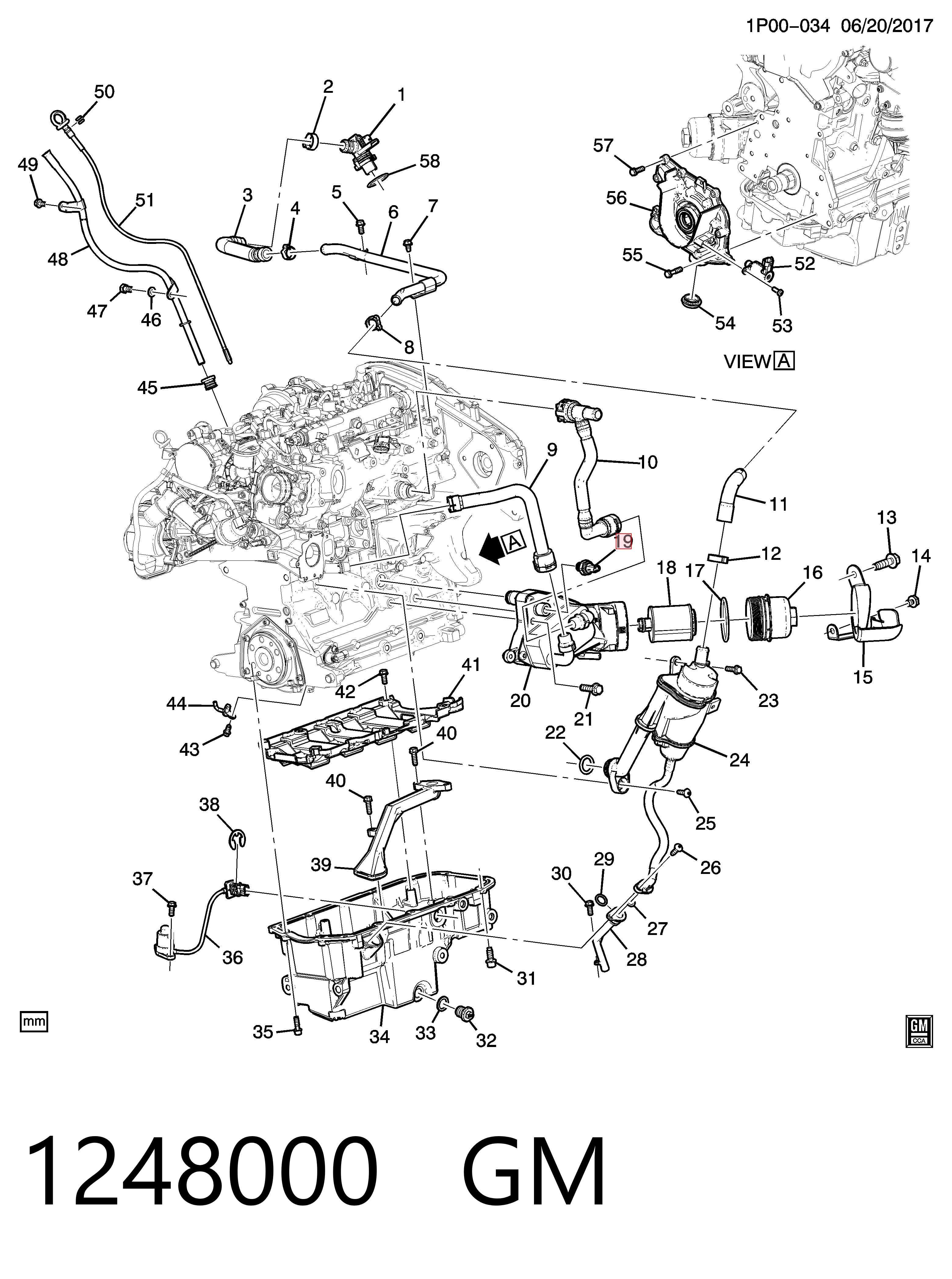 Compre 55283219 Fiat/Alfa/Lancia Sensor de pressão de óleo