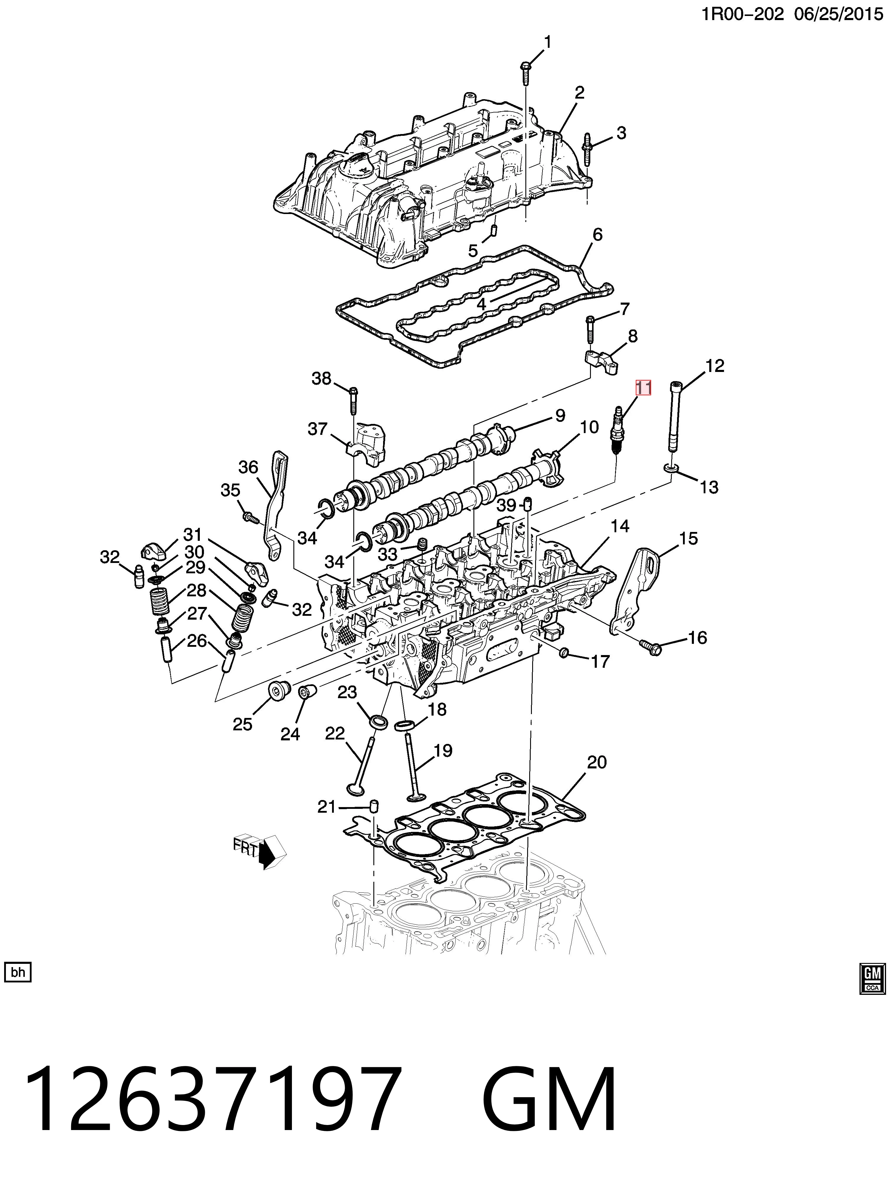 Vela de ignição 12659684 Peugeot/Citroen