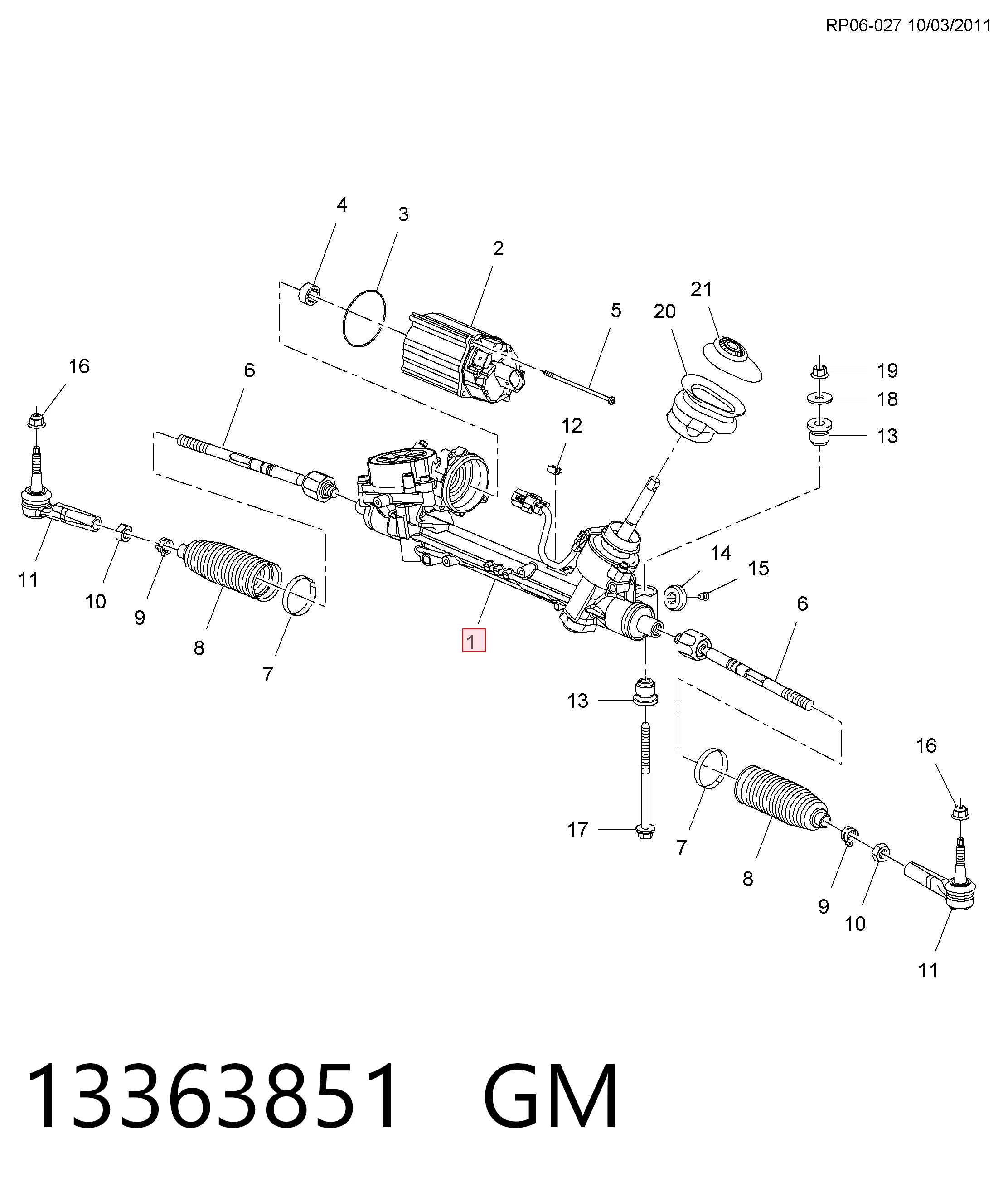  Cremalheira da direção Opel Astra J hatchback (2009 - 2016) J
