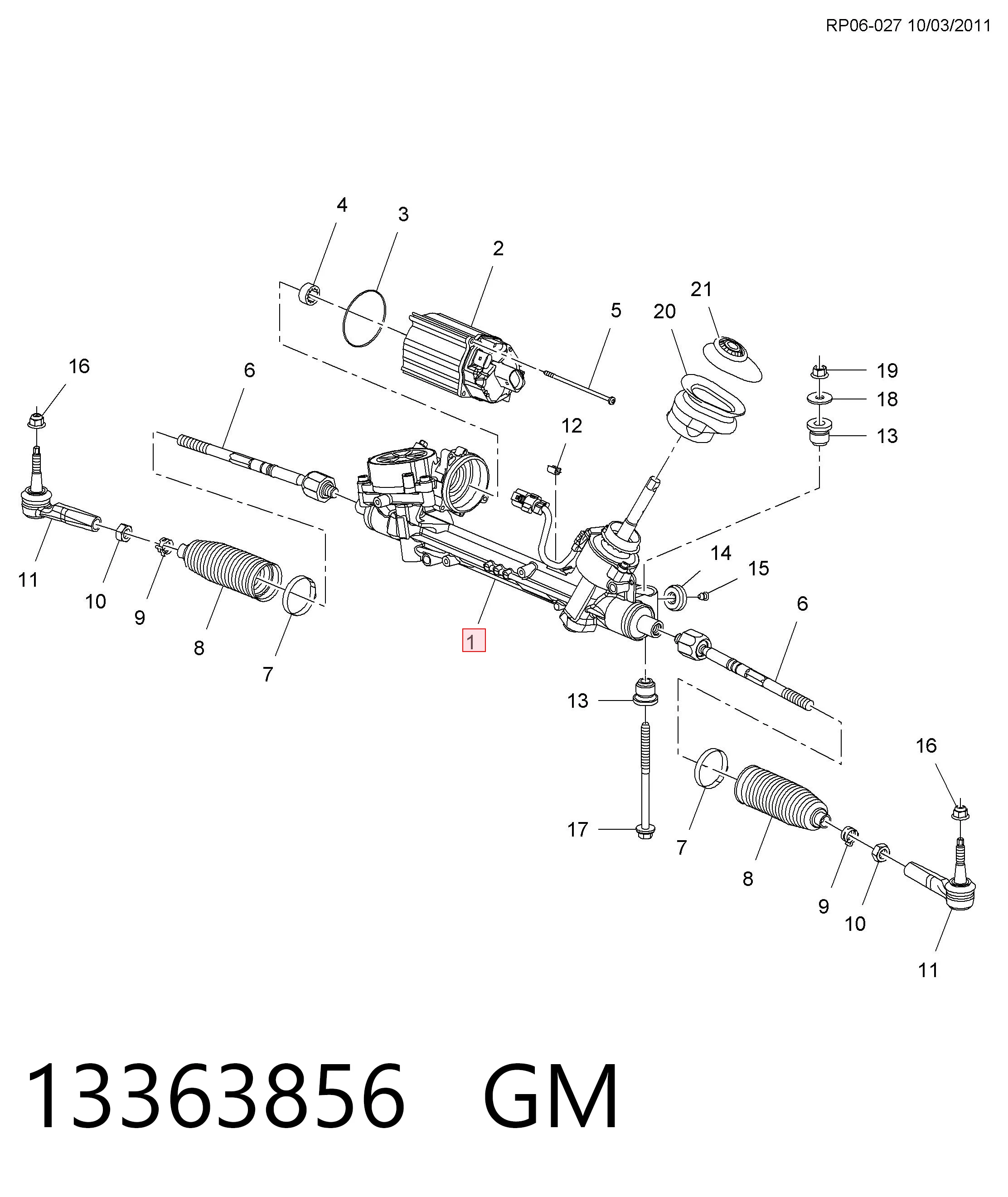 Compre Cremalheira da direção Opel Astra 