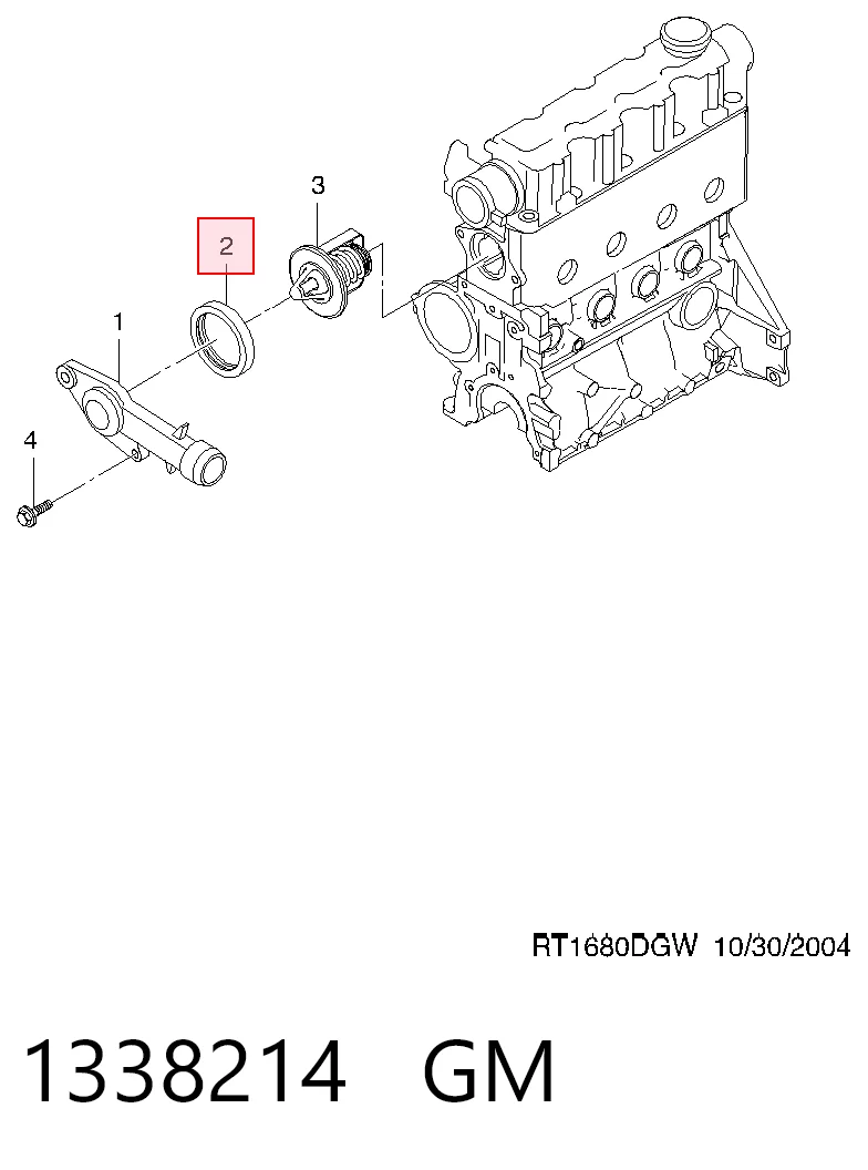 Compre Vedante de termostato Opel Vectra 