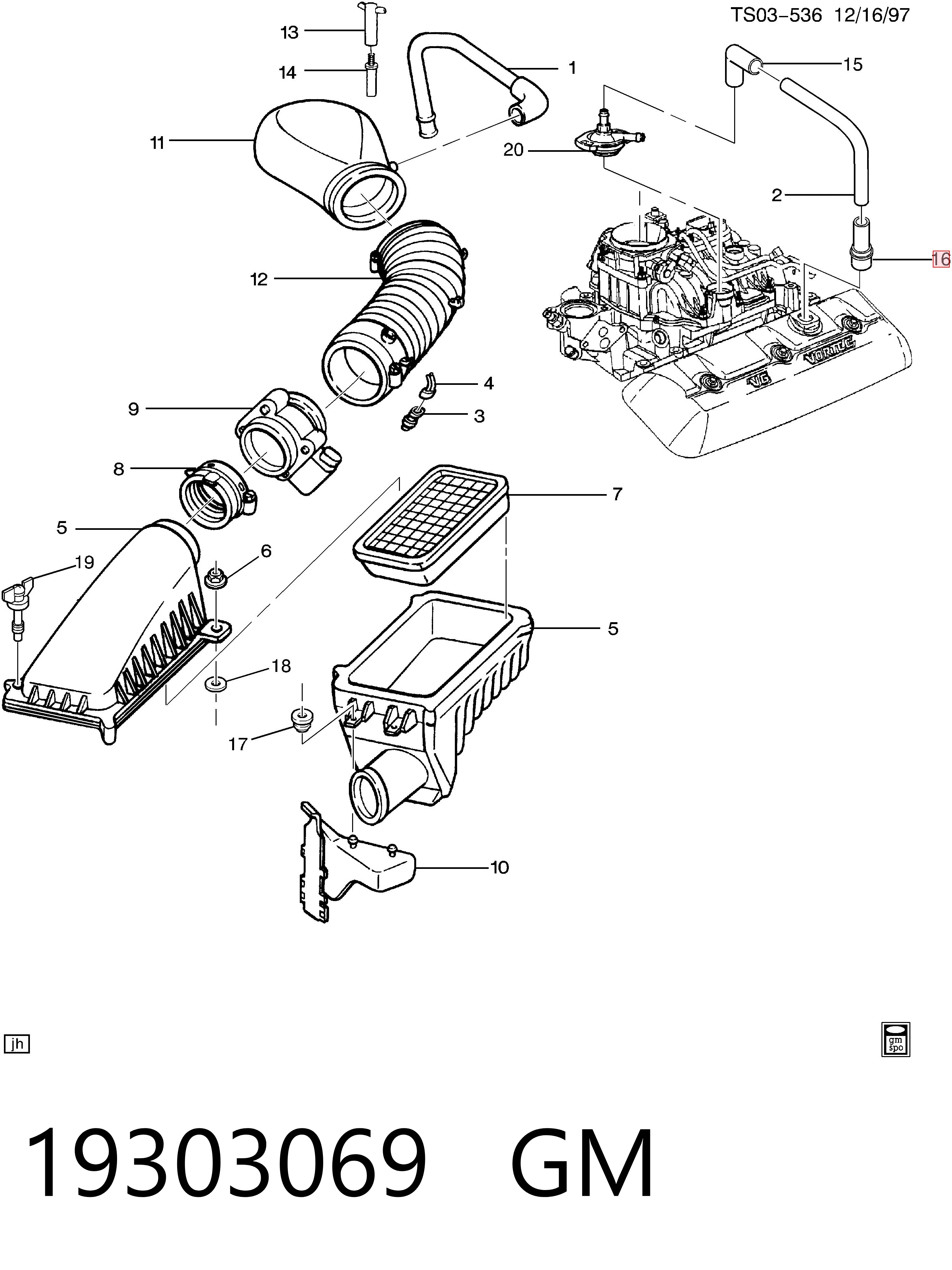 Tanque de fluido para lavador de vidro para Ford Focus I DFW