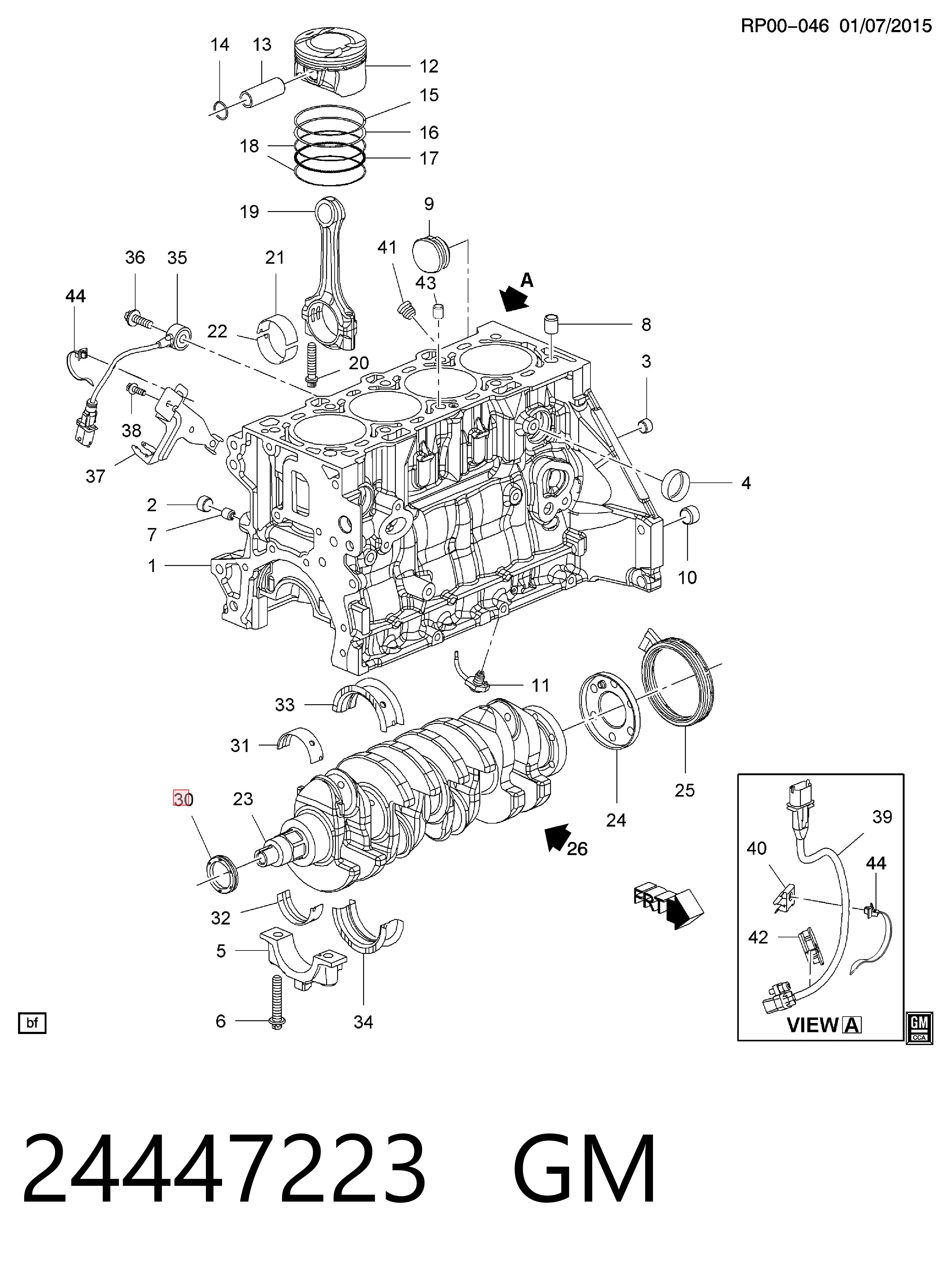 Vedação dianteira de cambota de motor Glaser P7740901 preço, a partir de 11,58 USD