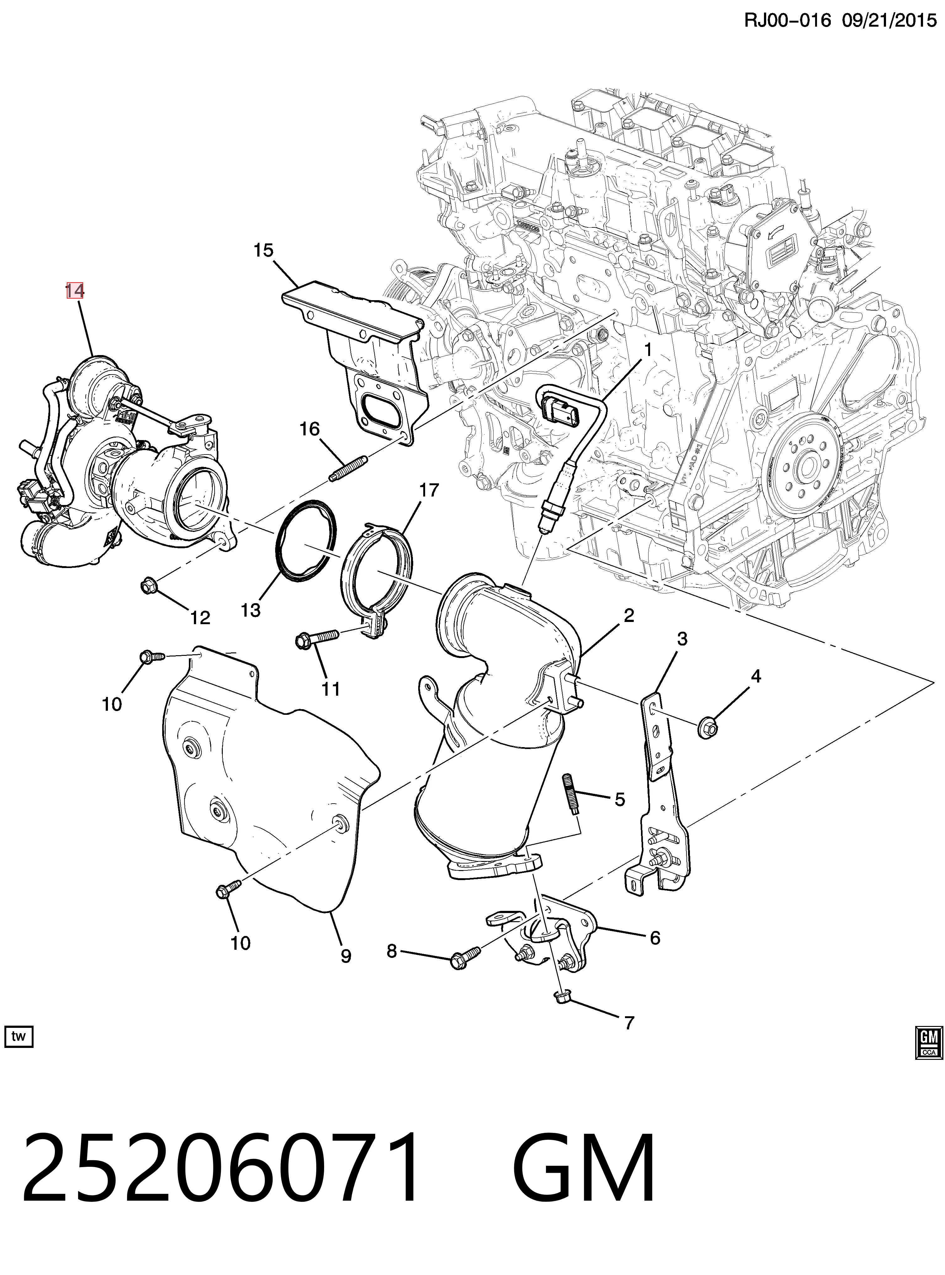 Turbina 95530006 Peugeot/Citroen