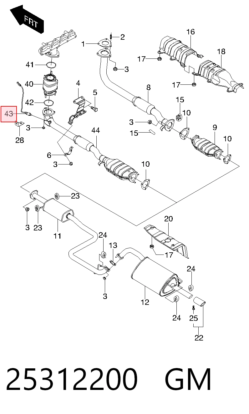 Sonda lambda, sensor de oxigênio NGK 97147