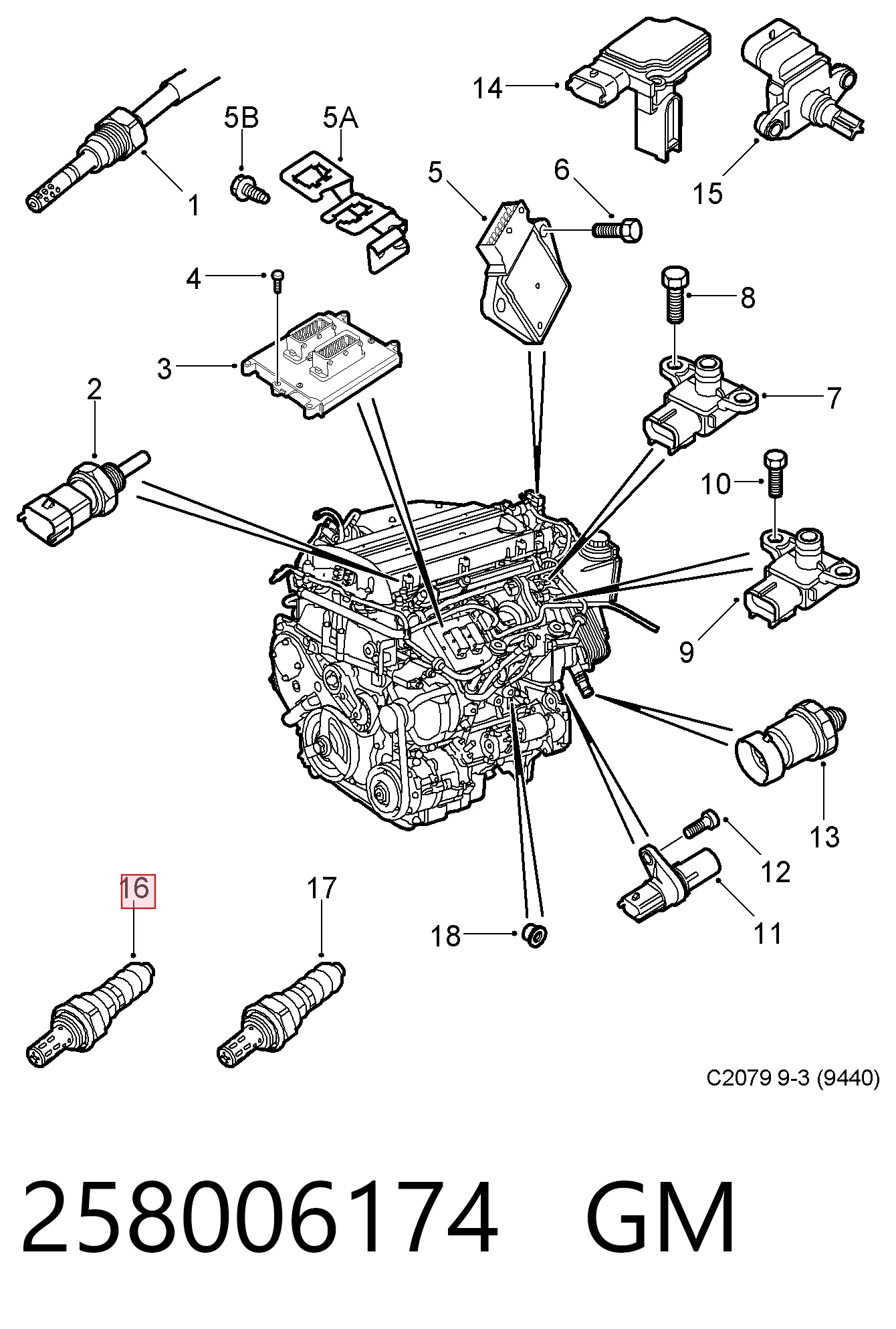Compre Sonda lambda, sensor de oxigênio Volvo S60 1