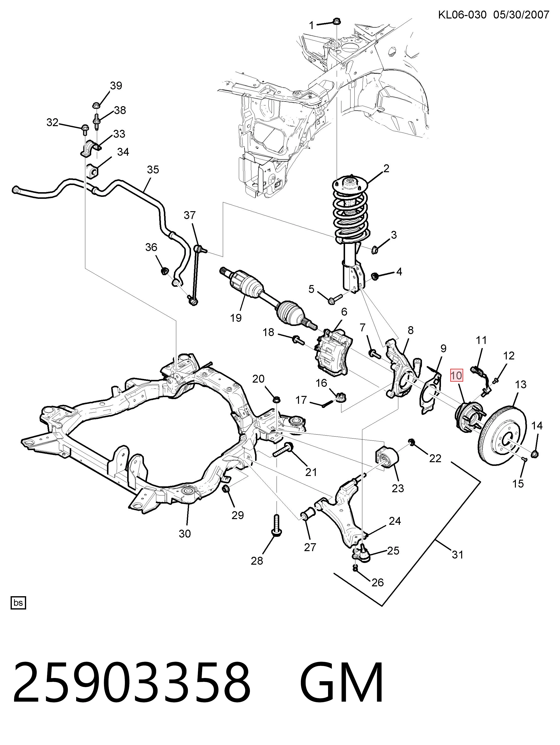  para Chevrolet Captiva I (C100)