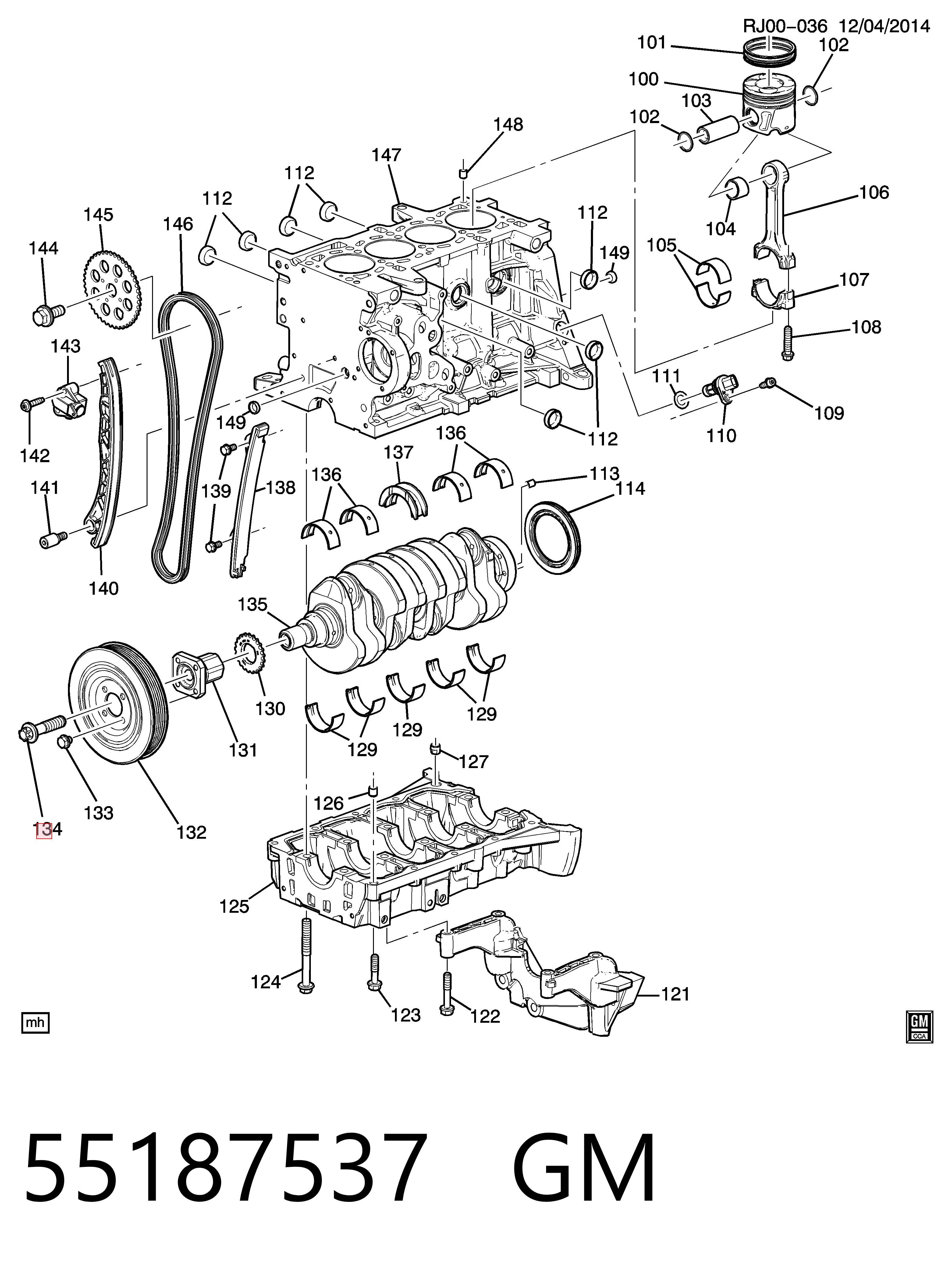 Parafuso de fixação de volante Peugeot/Citroen 12855467 preço, a partir de 11,95 USD